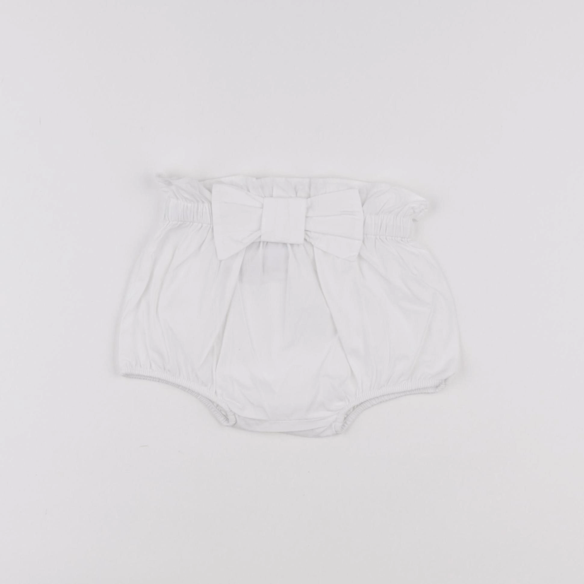 Jacadi - bloomer blanc - 6 mois