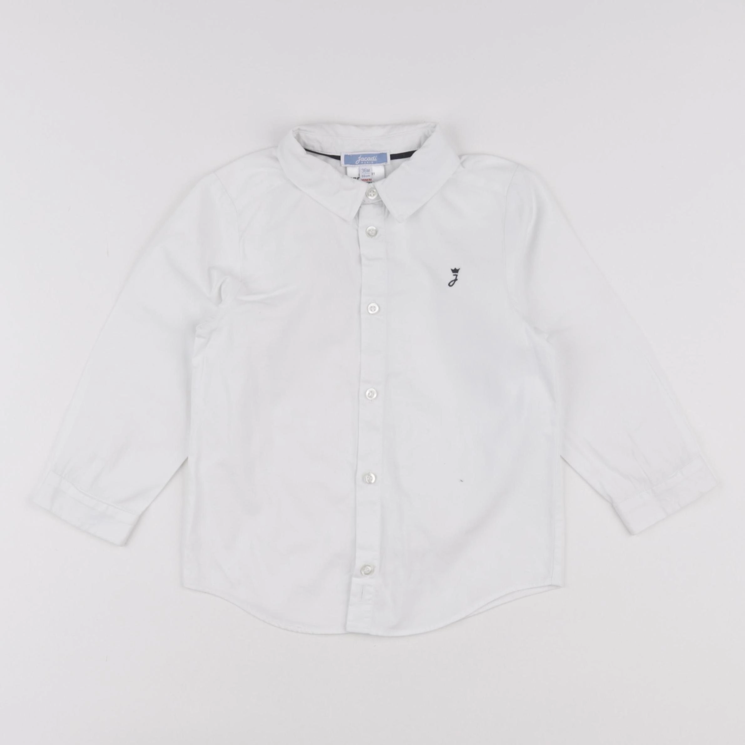 Jacadi - chemise blanc - 3 ans