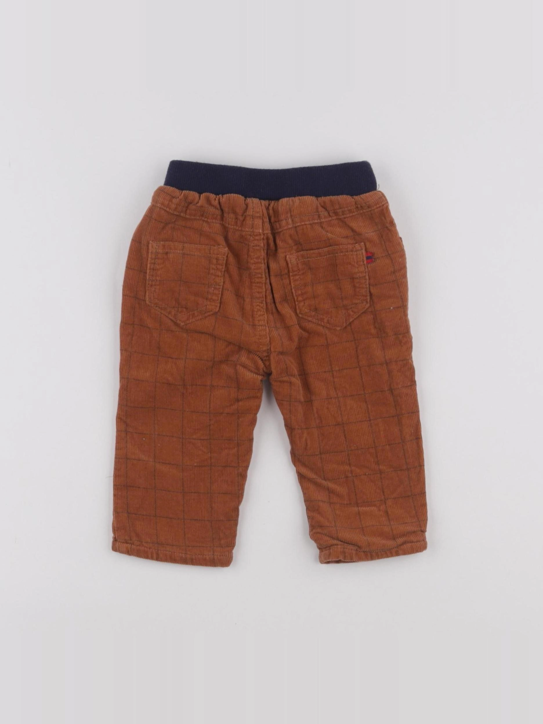 Cadet Rousselle - pantalon doublé marron - 6 mois