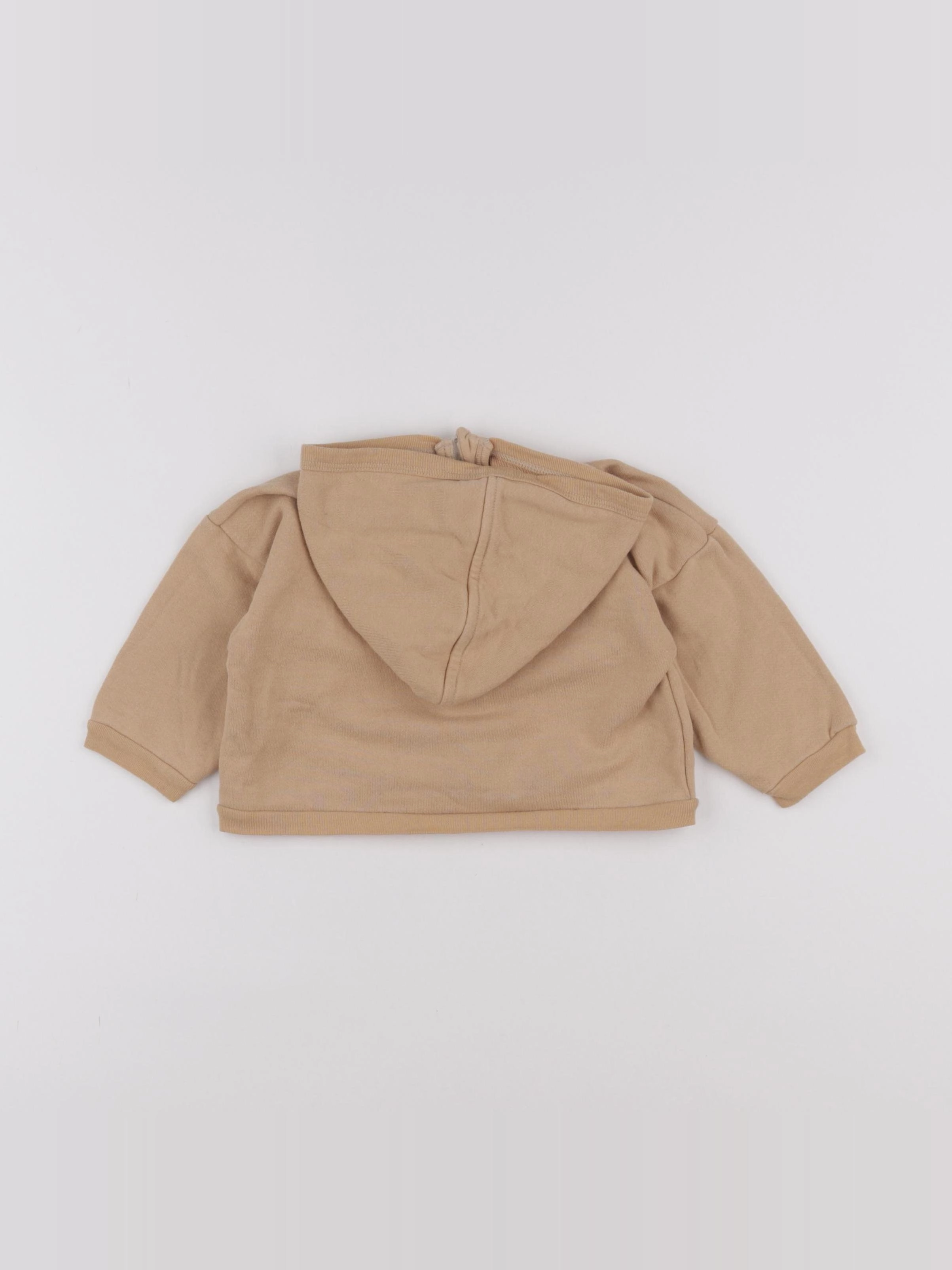 Petit Bateau - sweat beige - 6 mois