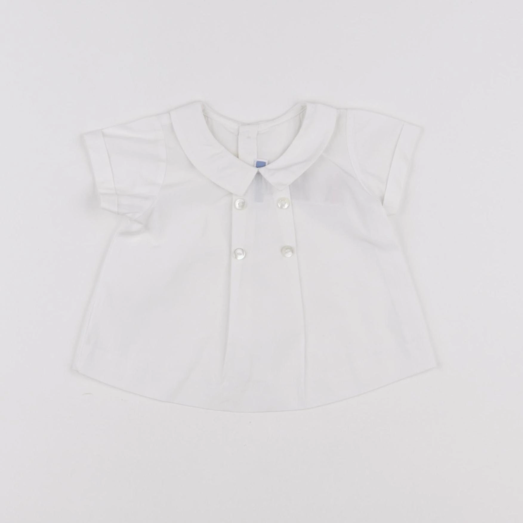 Jacadi - blouse blanc - 1 mois