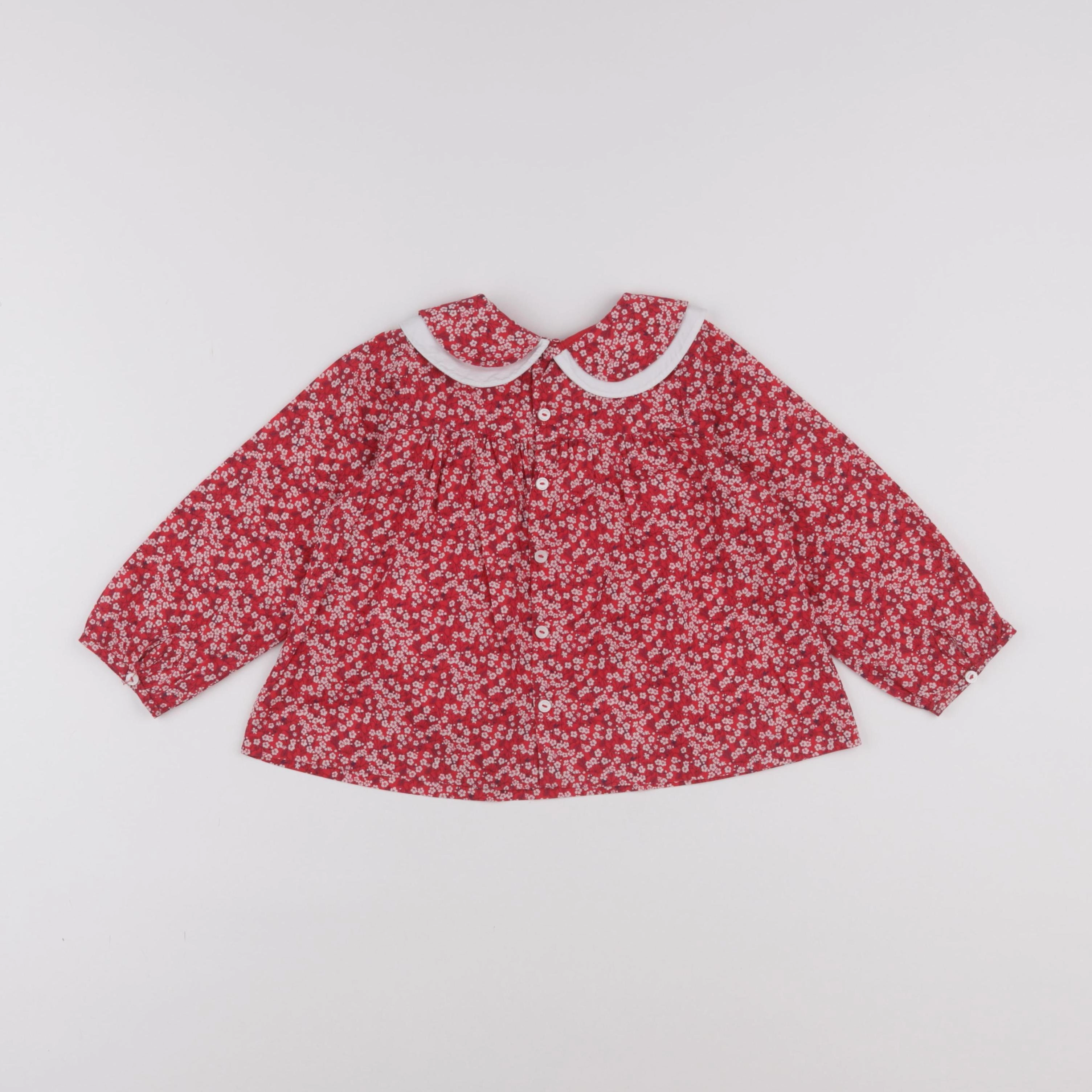 Jacadi - blouse rouge - 3 ans