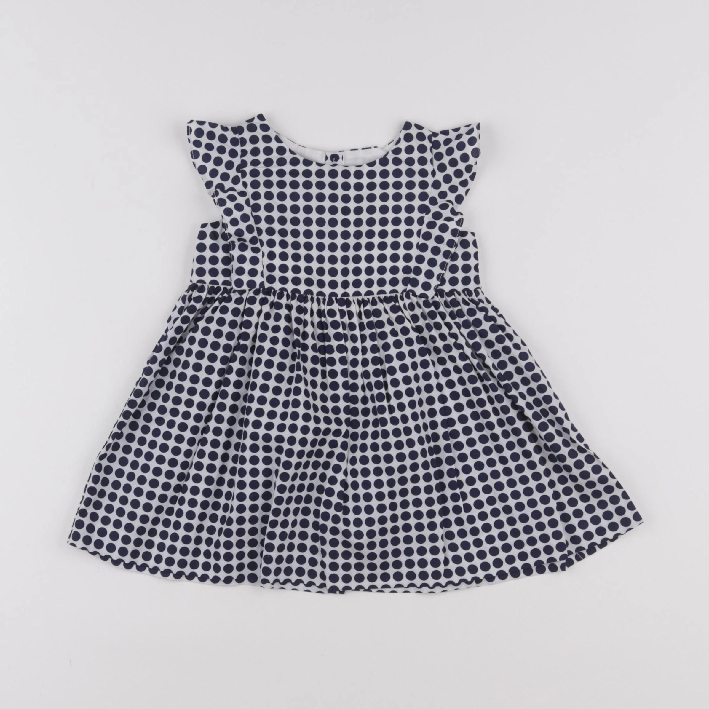 Jacadi - robe bleu - 12 mois