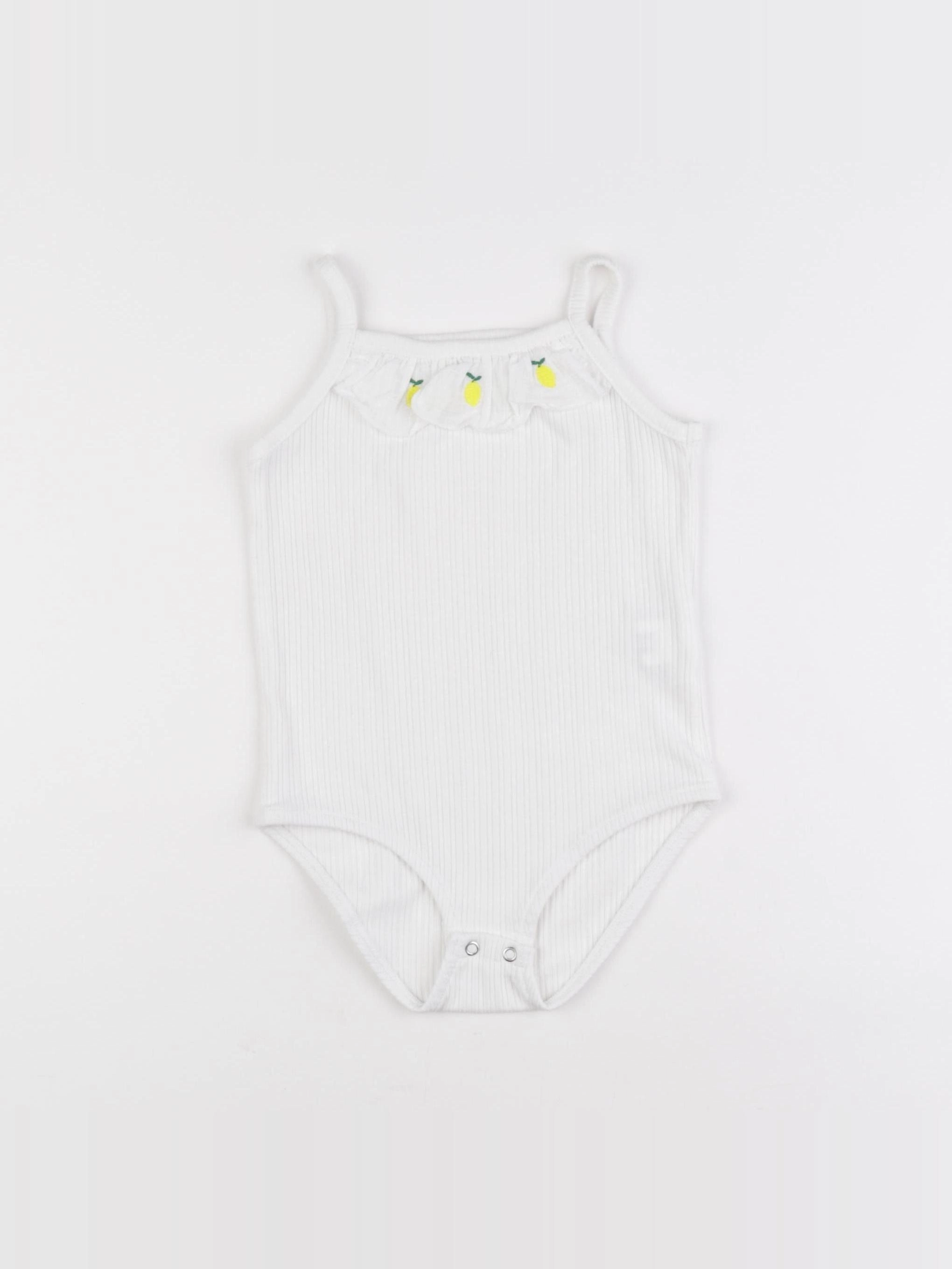 Zara - body blanc - 5 ans