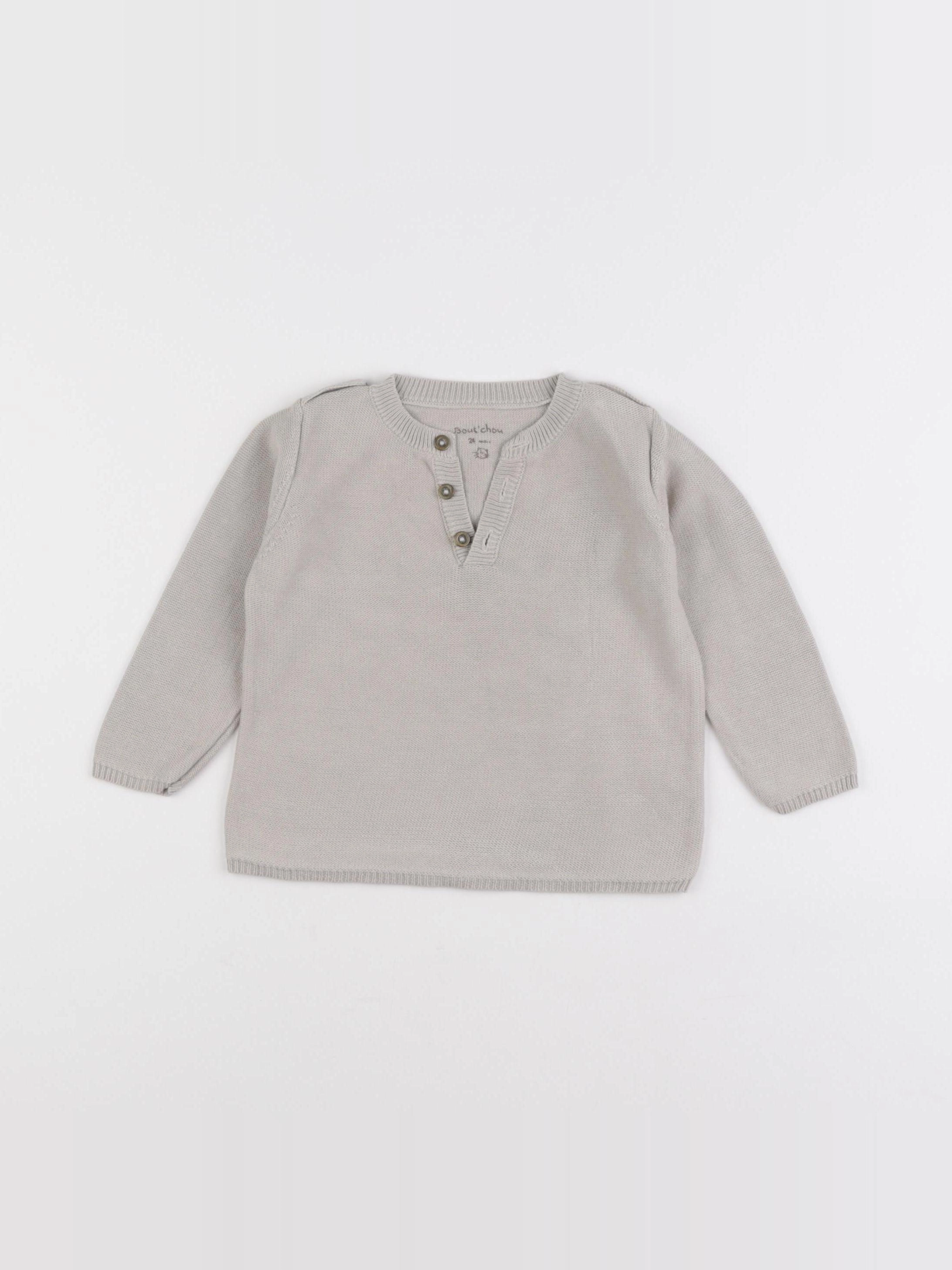 Boutchou - pull beige - 2 ans