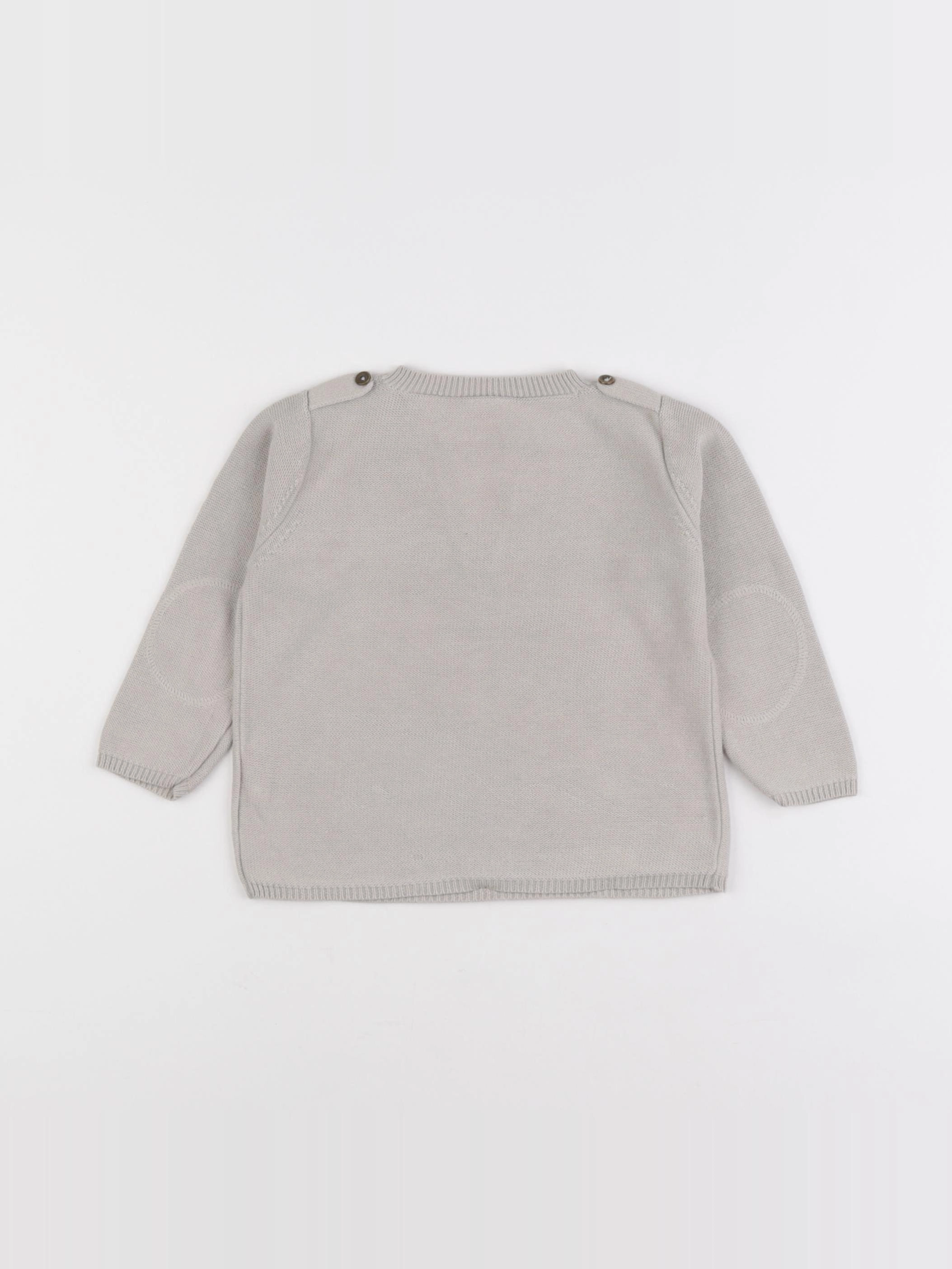 Boutchou - pull beige - 2 ans