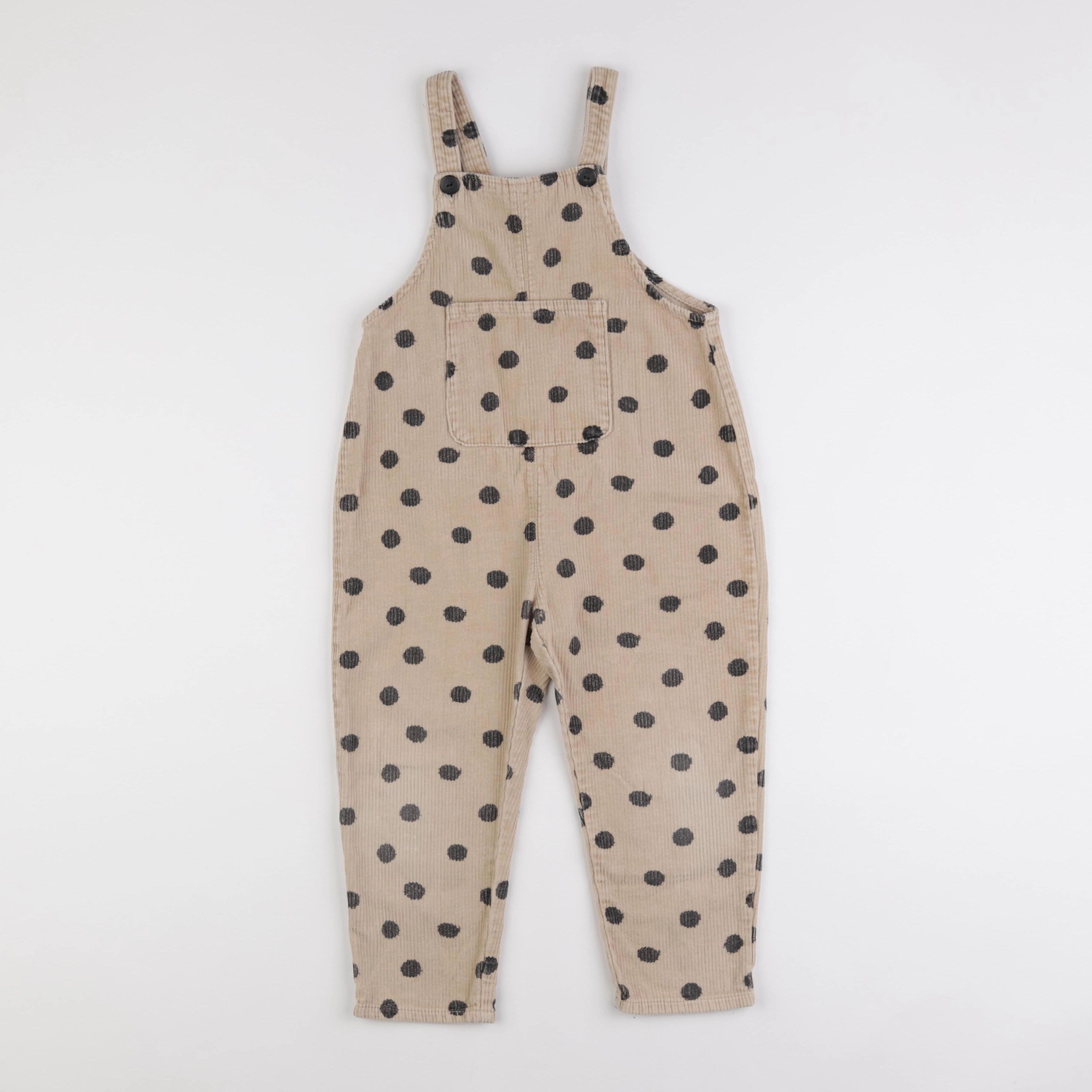 Zara - salopette beige - 4/5 ans