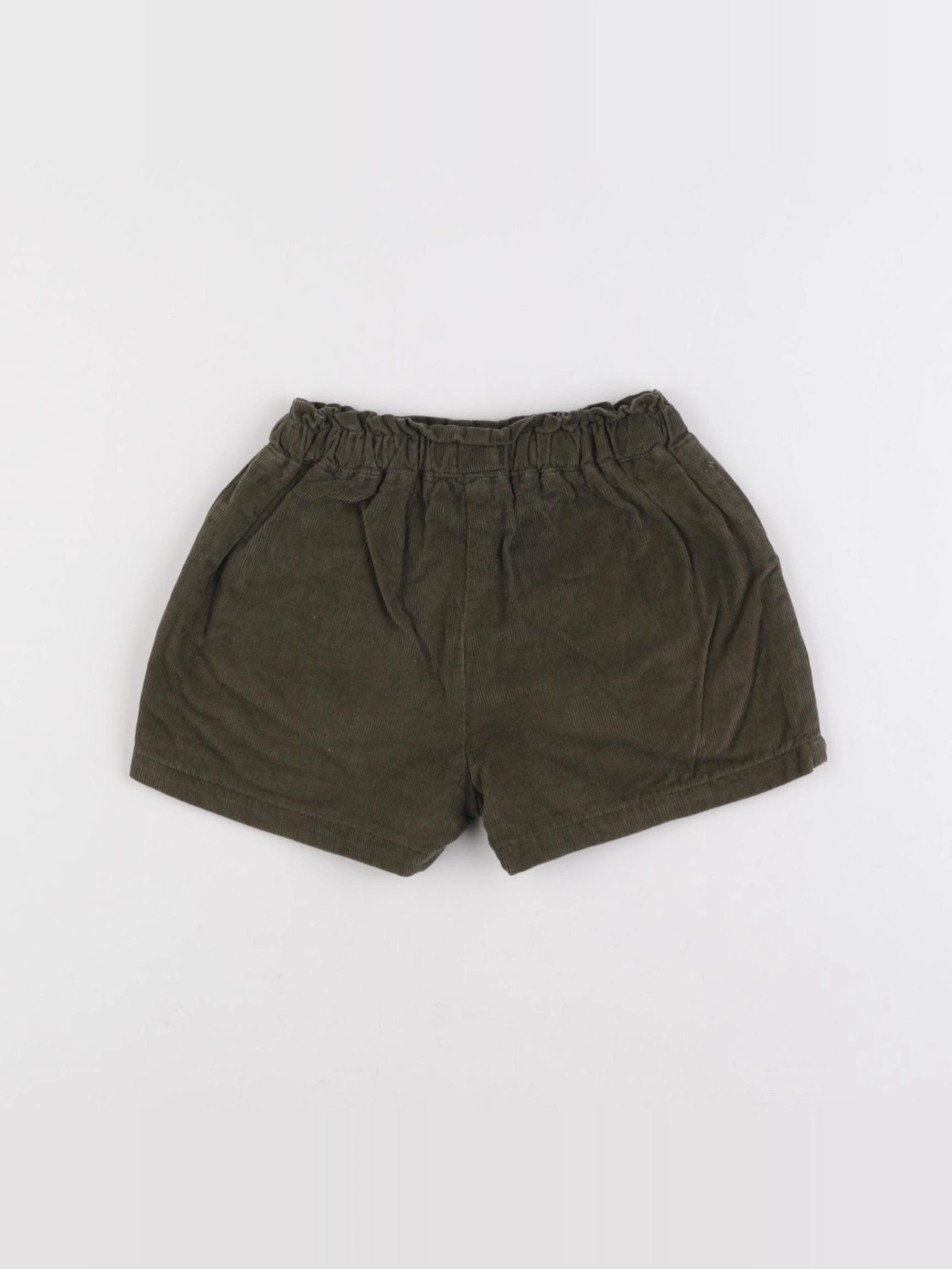 Boutchou - short doublé vert - 2 ans