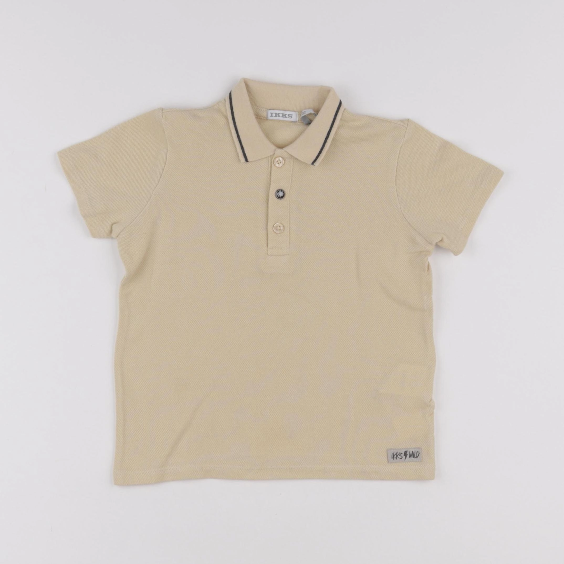 IKKS - polo imprimé au dos jaune - 2 ans