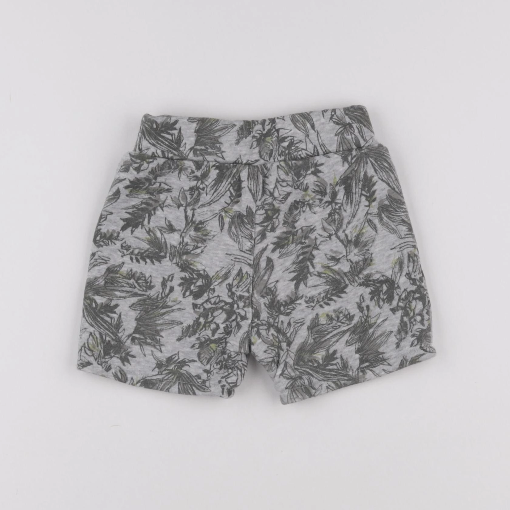 IKKS - short réversible gris, vert - 12 mois