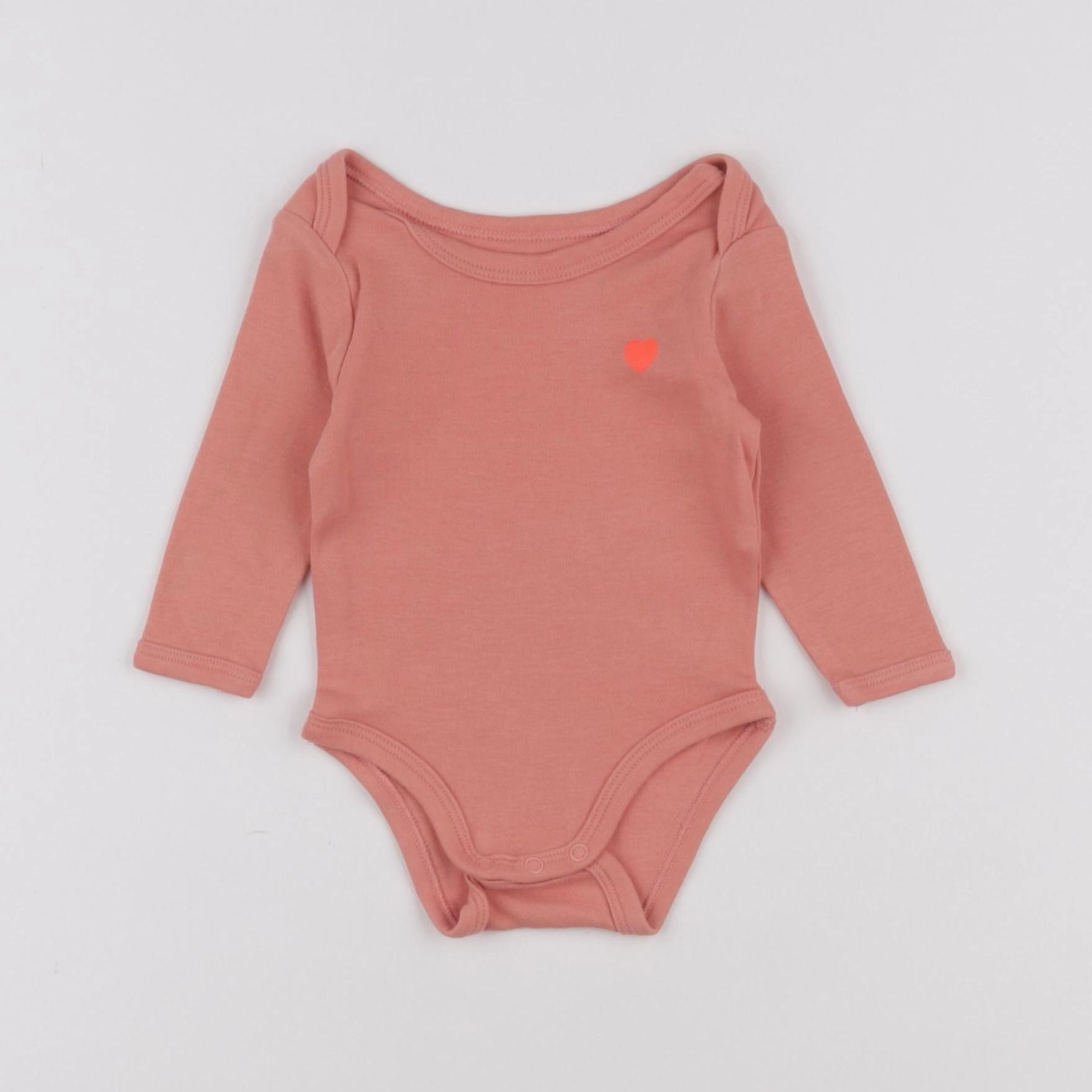 Vertbaudet - body rose - 3 mois