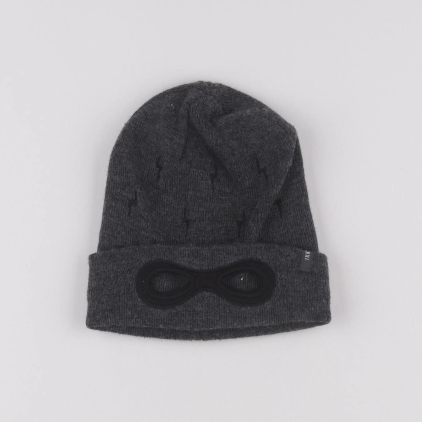 IKKS - bonnet gris - 2/4 ans