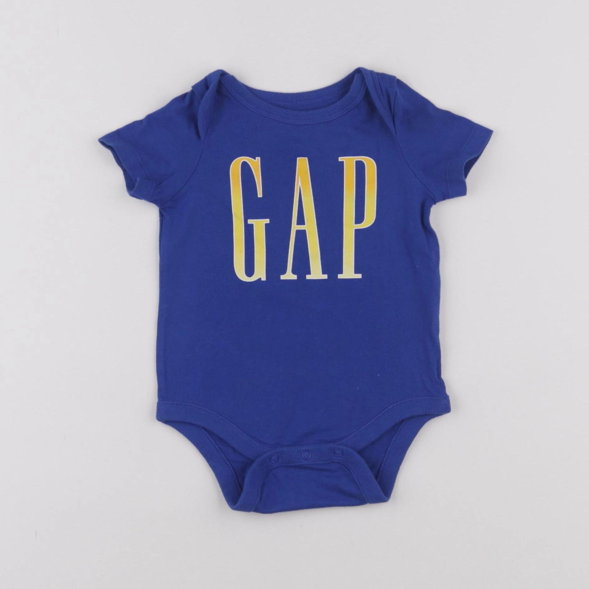 GAP - body bleu - 0/3 mois
