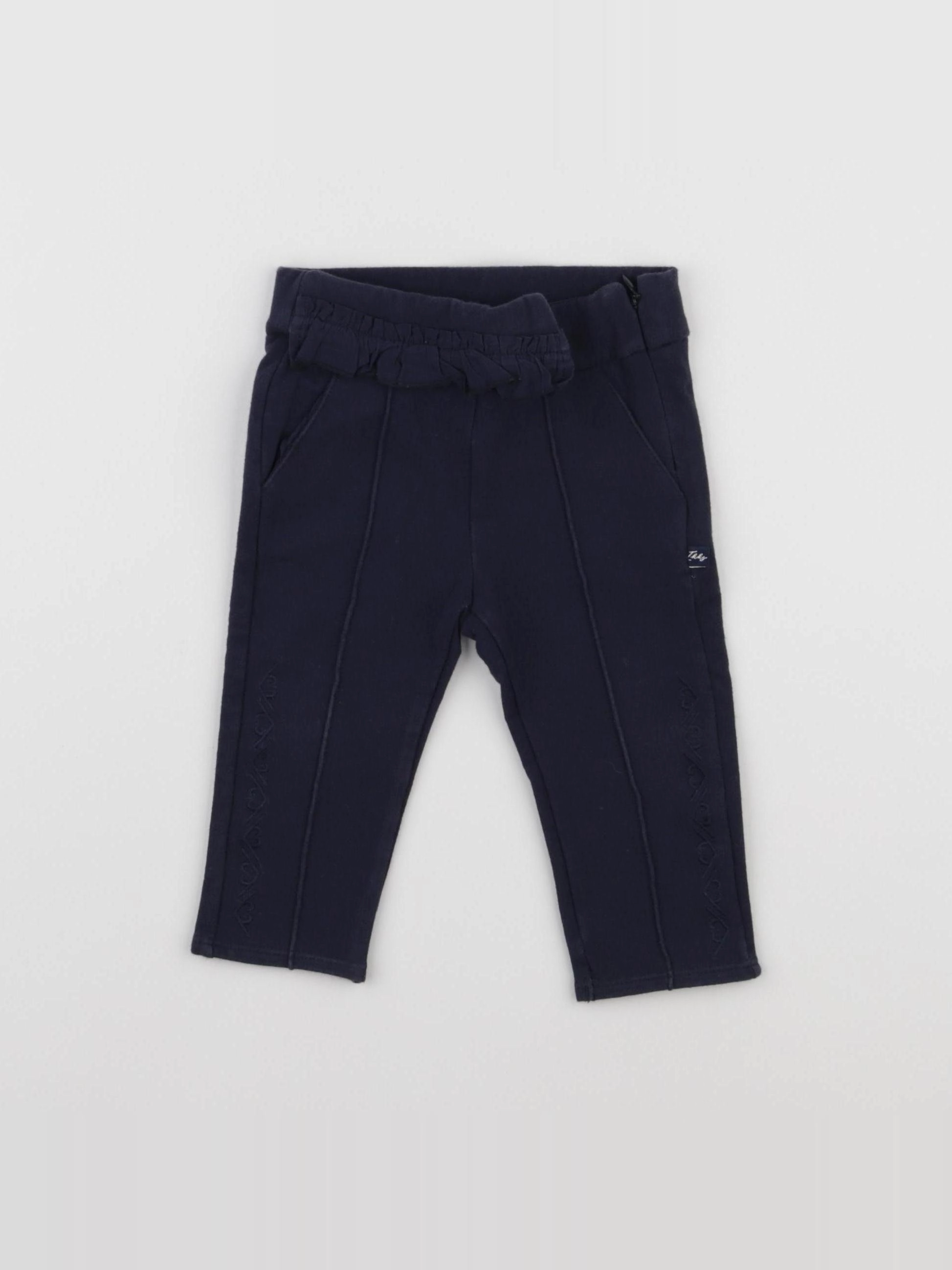IKKS - pantalon bleu - 6 mois