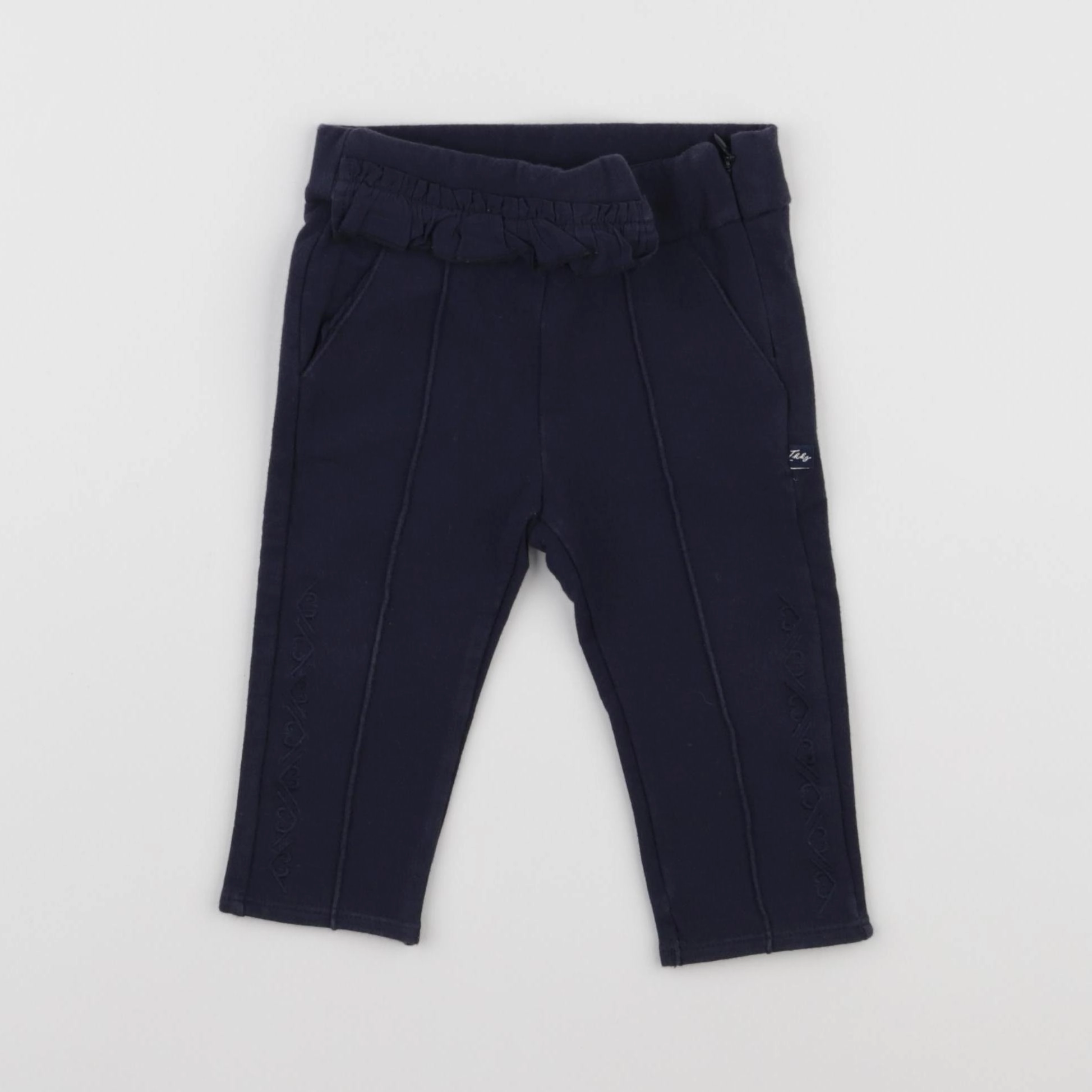 IKKS - pantalon bleu - 6 mois