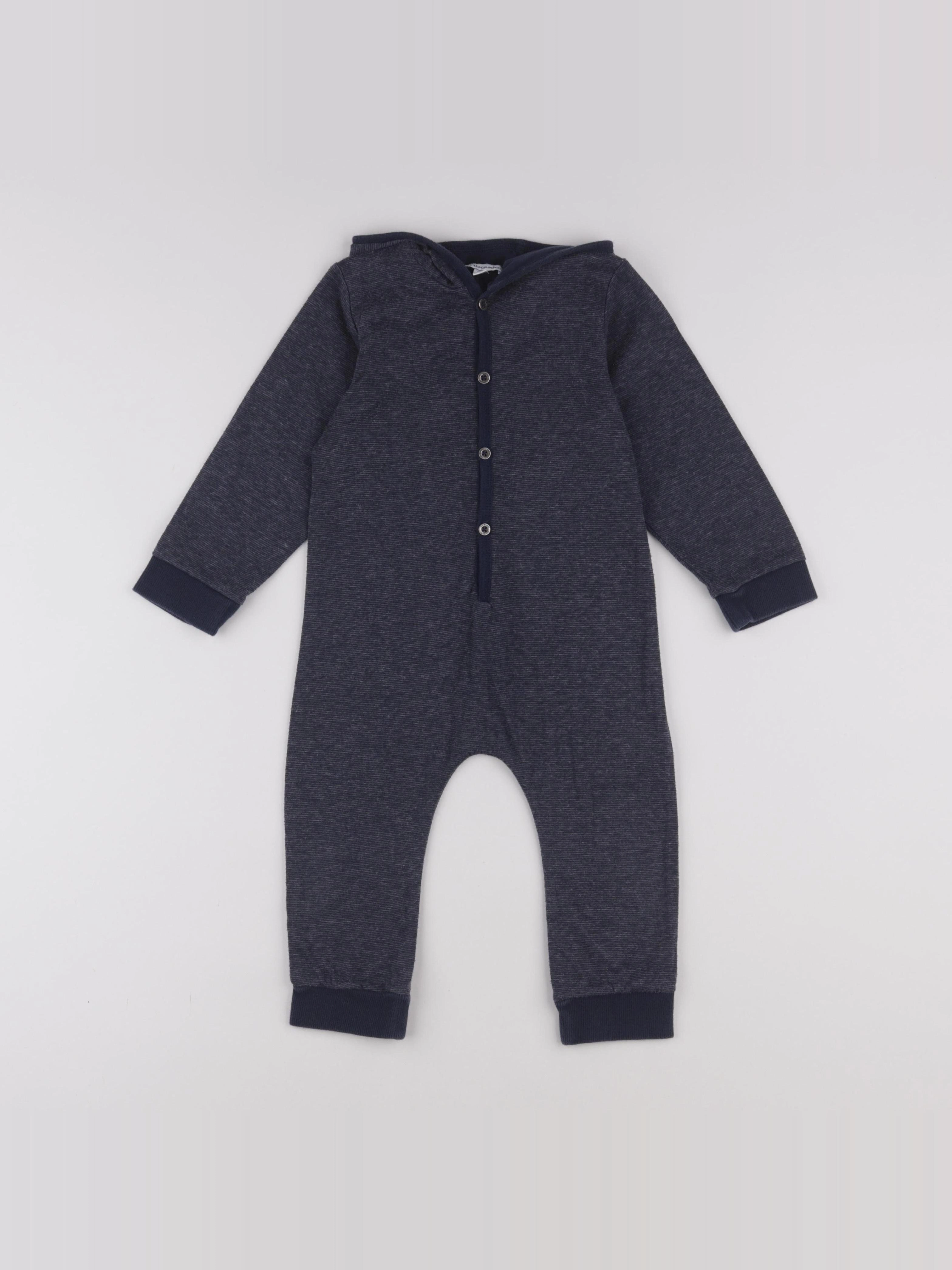 Vertbaudet - combinaison bleu - 3 ans