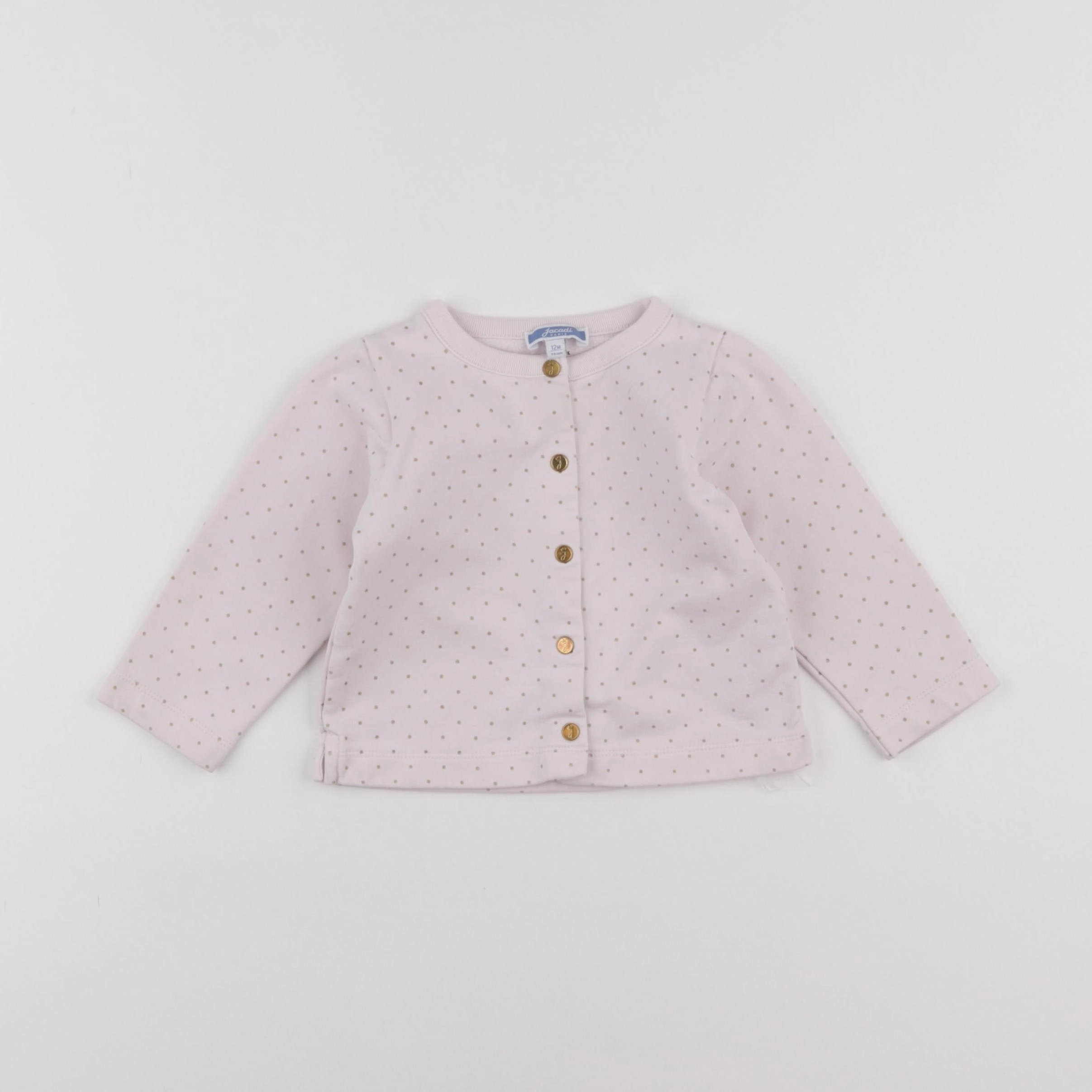 Jacadi - sweat rose - 12 mois
