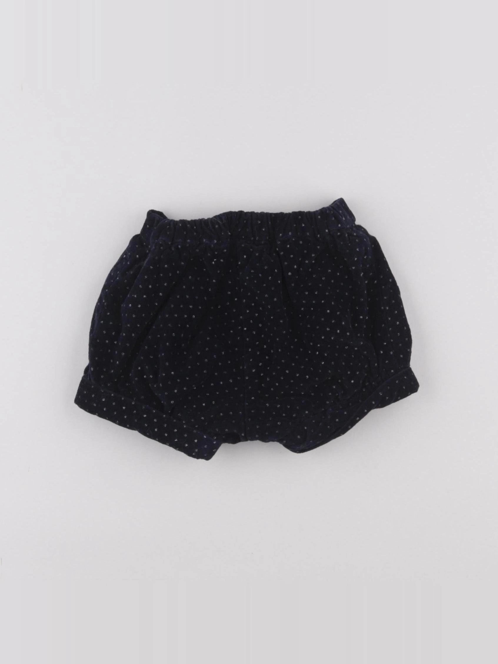 Jacadi - short bleu - 12 mois