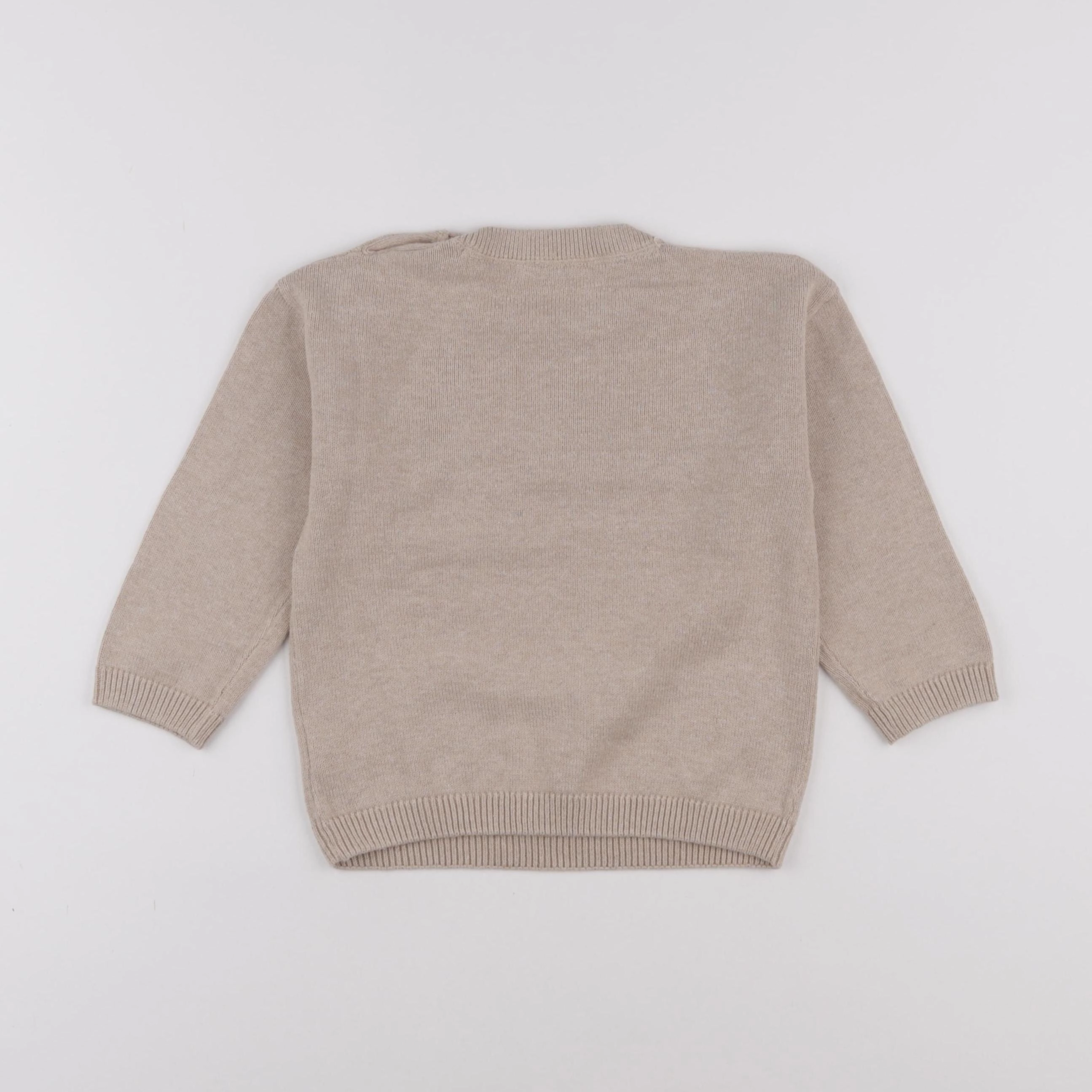 H&M - pull beige - 18 mois à 2 ans