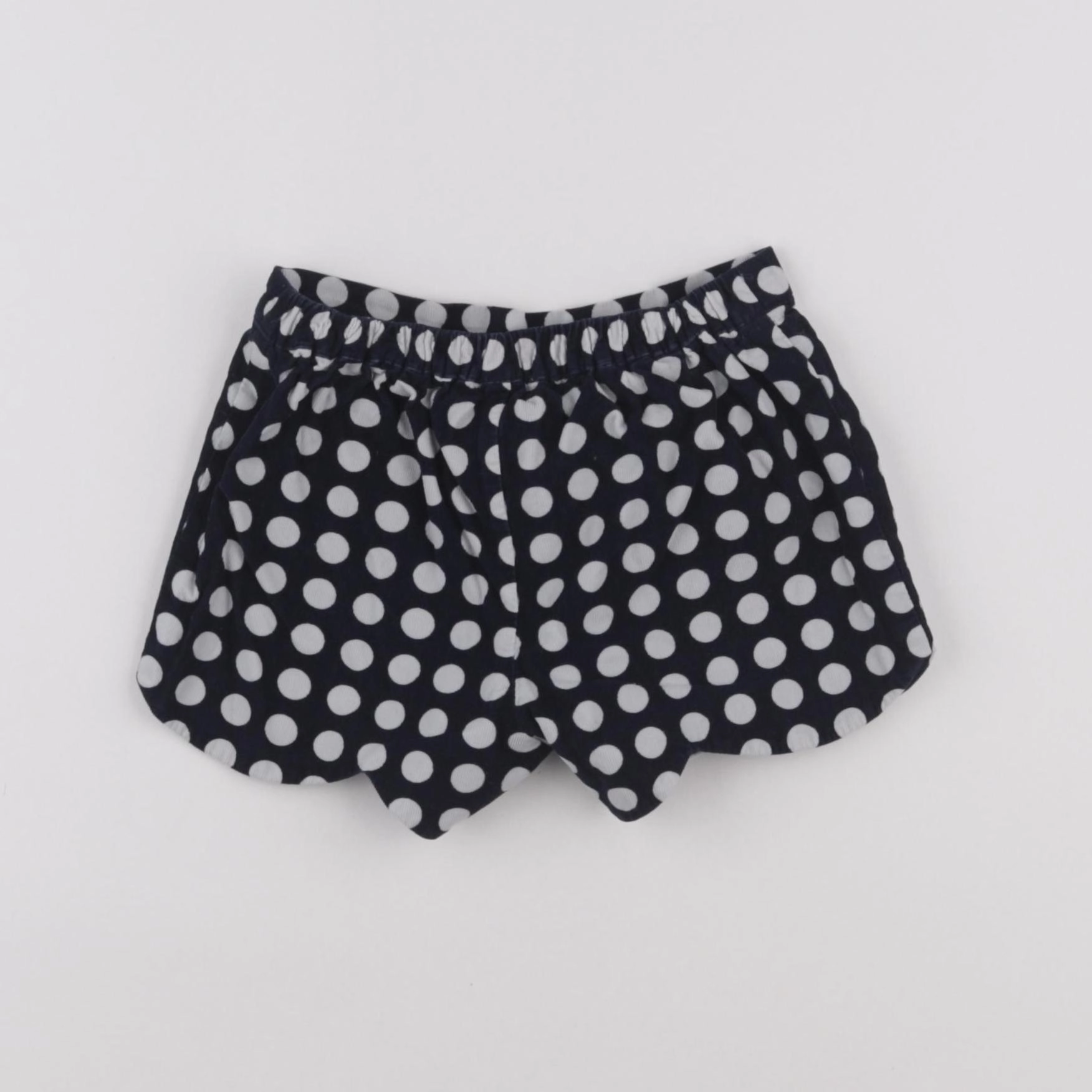 Jacadi - short blanc, bleu - 2 ans