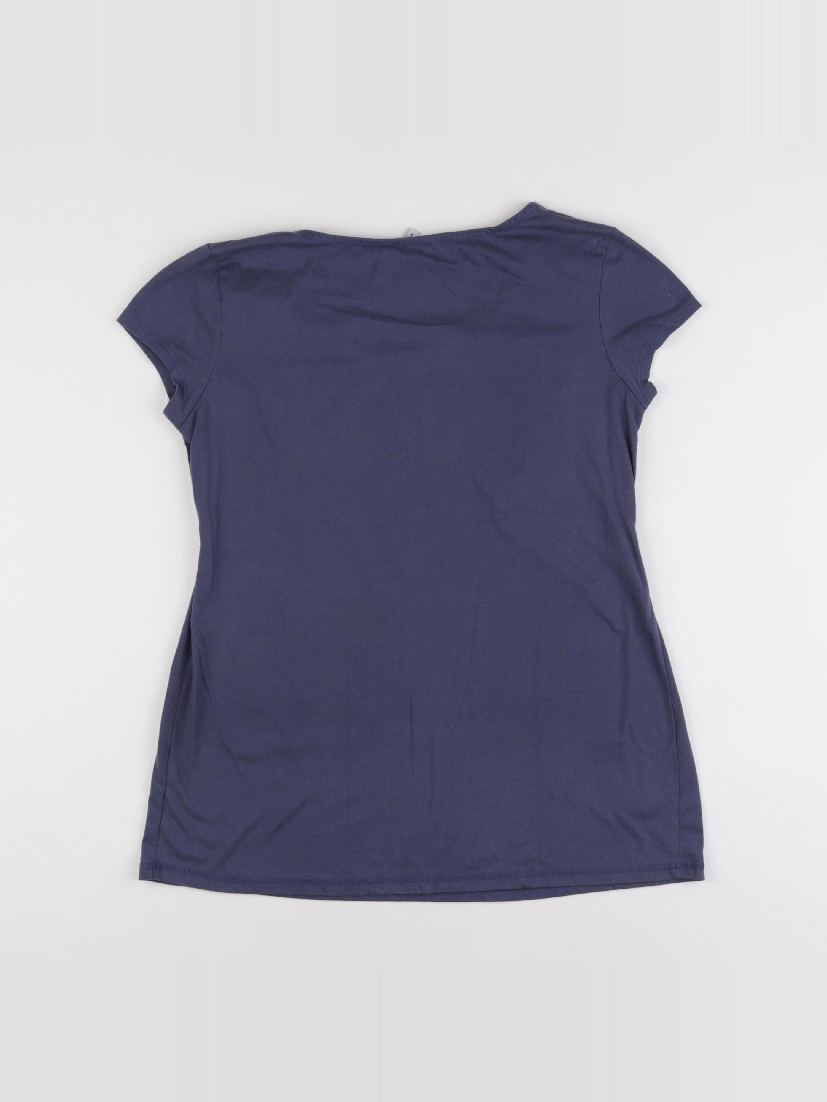 La Halle - tee-shirt allaitement bleu - s
