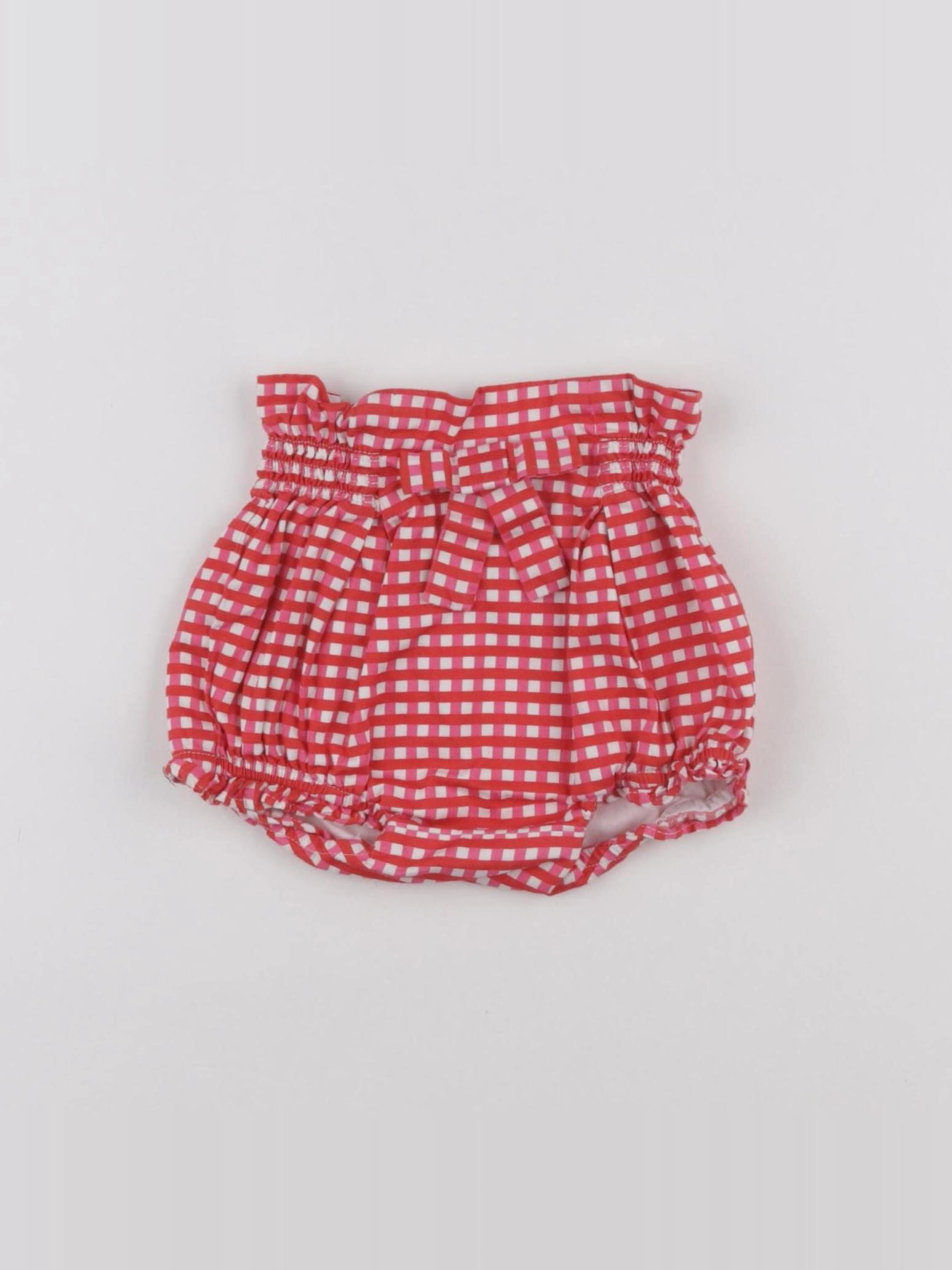 Jacadi - bloomer rose, rouge - 6 mois