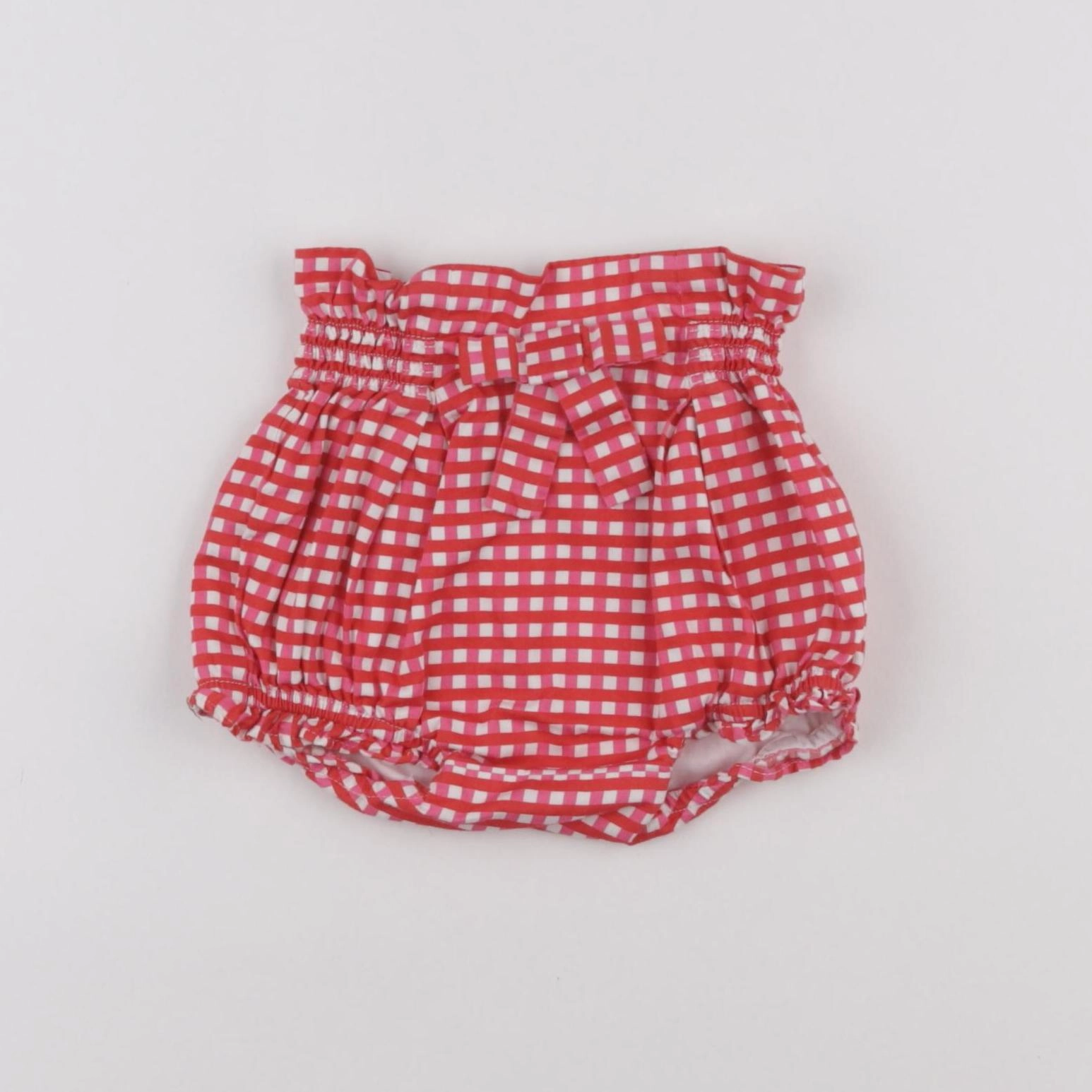 Jacadi - bloomer rose, rouge - 6 mois