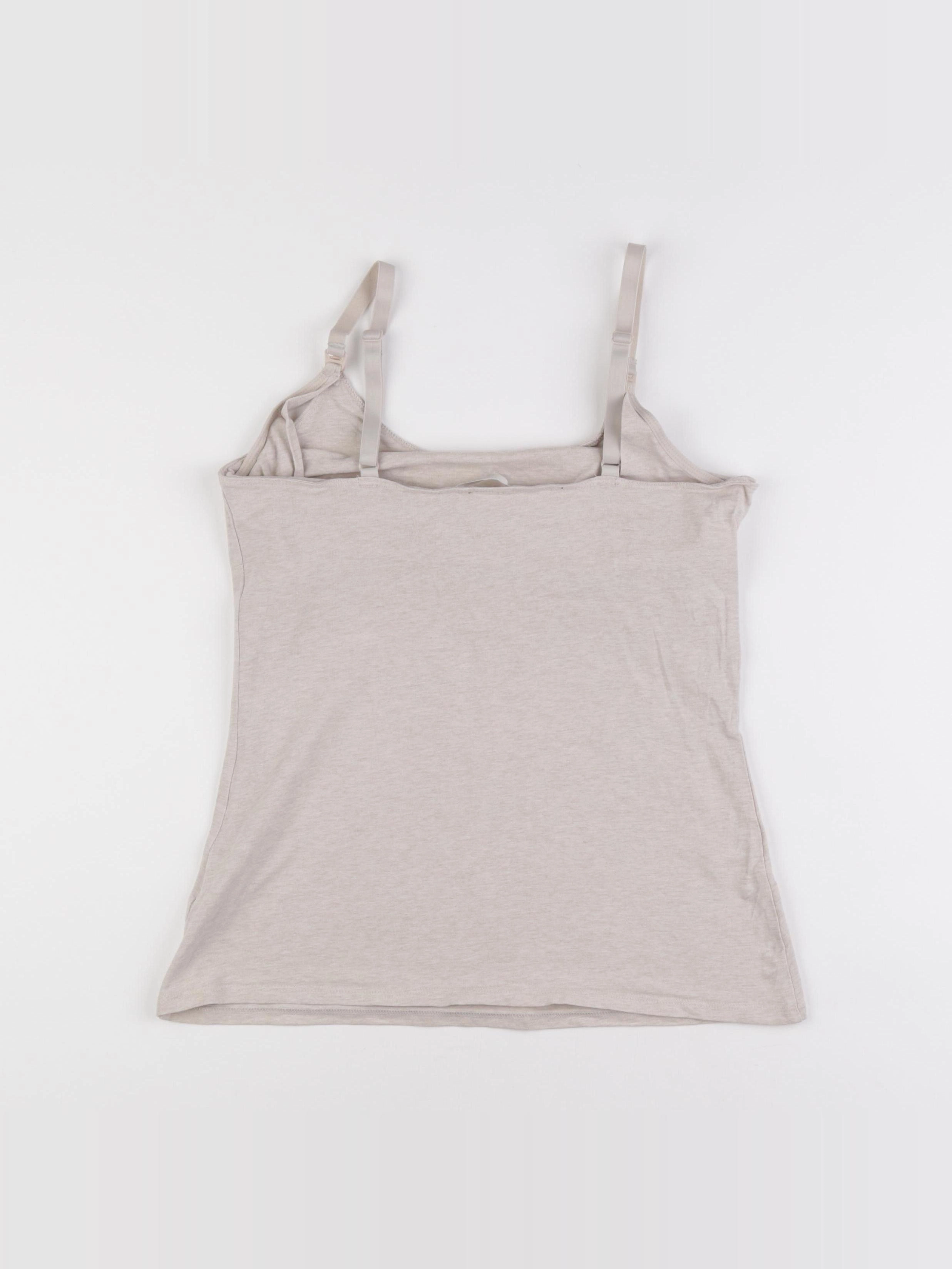 H&M - débardeur grossesse beige - s