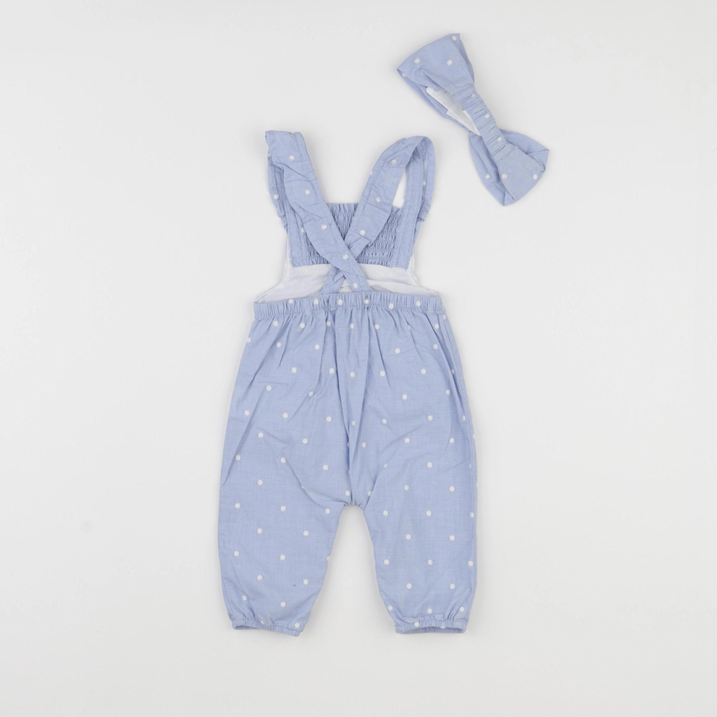 Vertbaudet - combinaison bleu - 3 mois