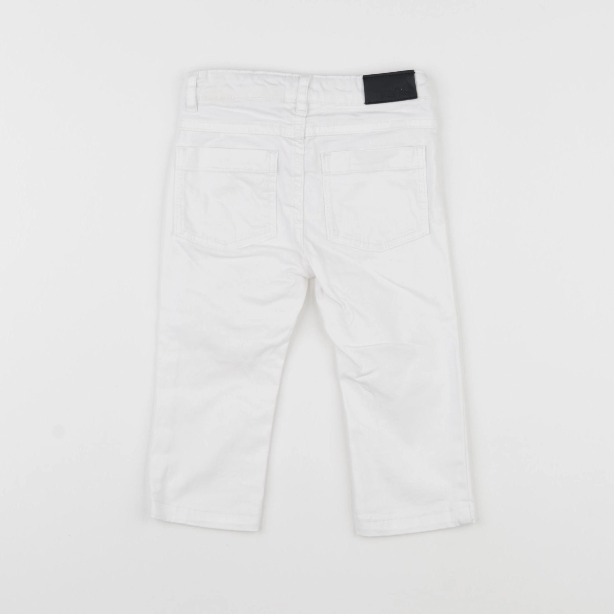 Jacadi - jean blanc - 18 mois