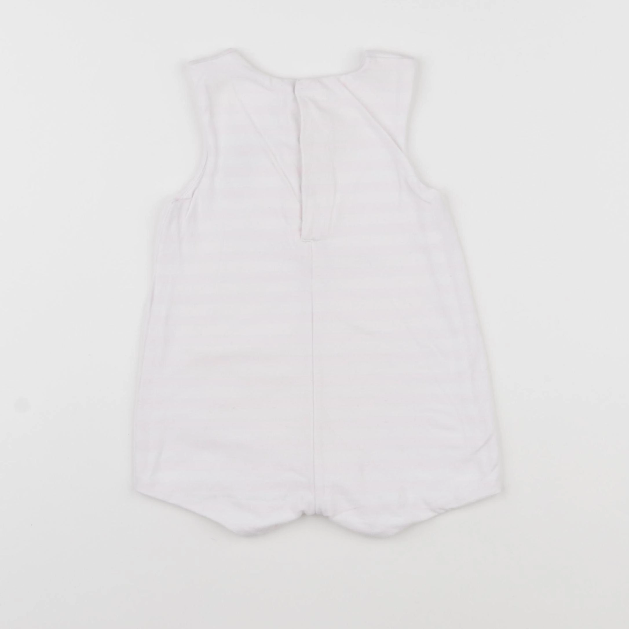 Jacadi - combinaison rose, blanc - 12 mois
