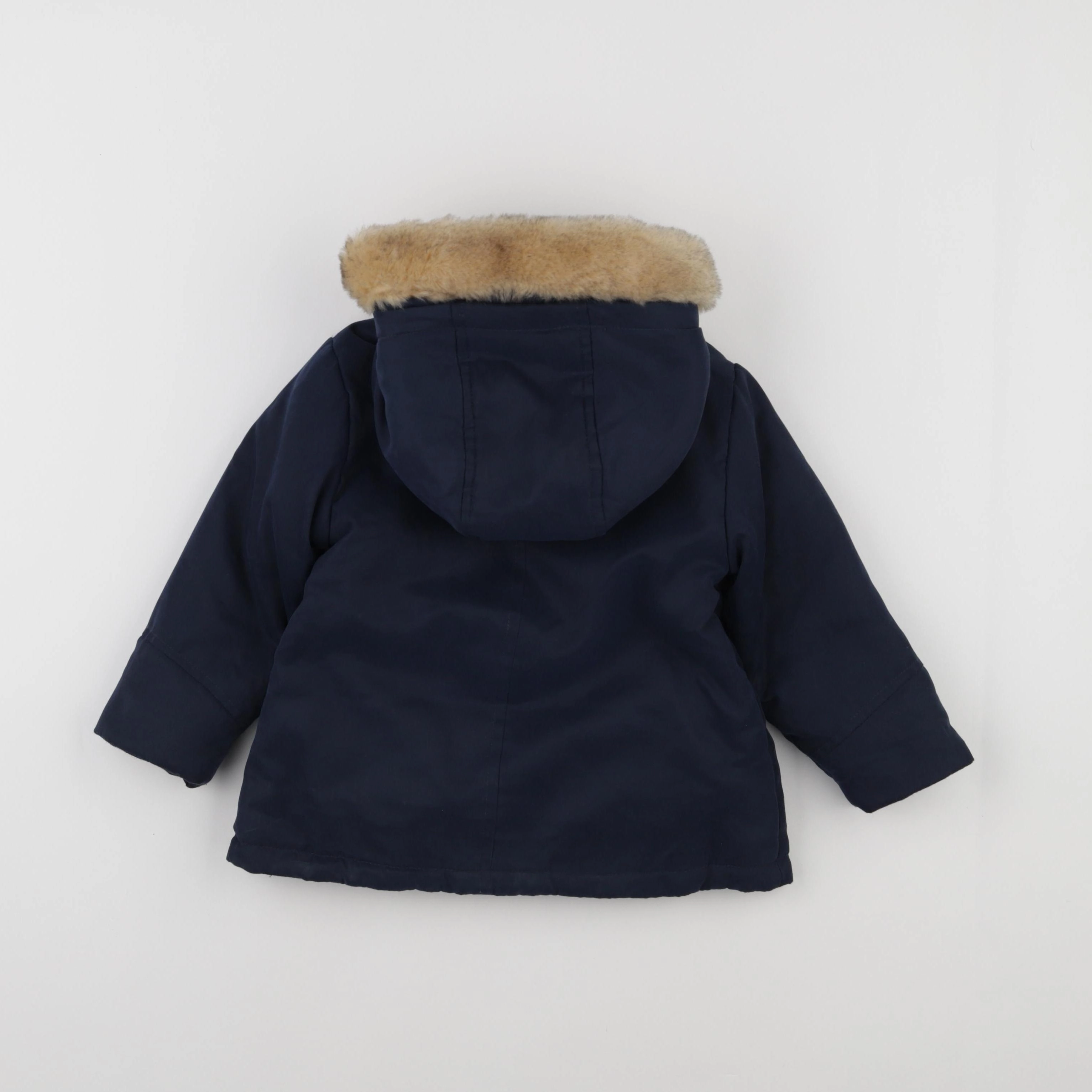 Vertbaudet - manteau bleu - 2 ans