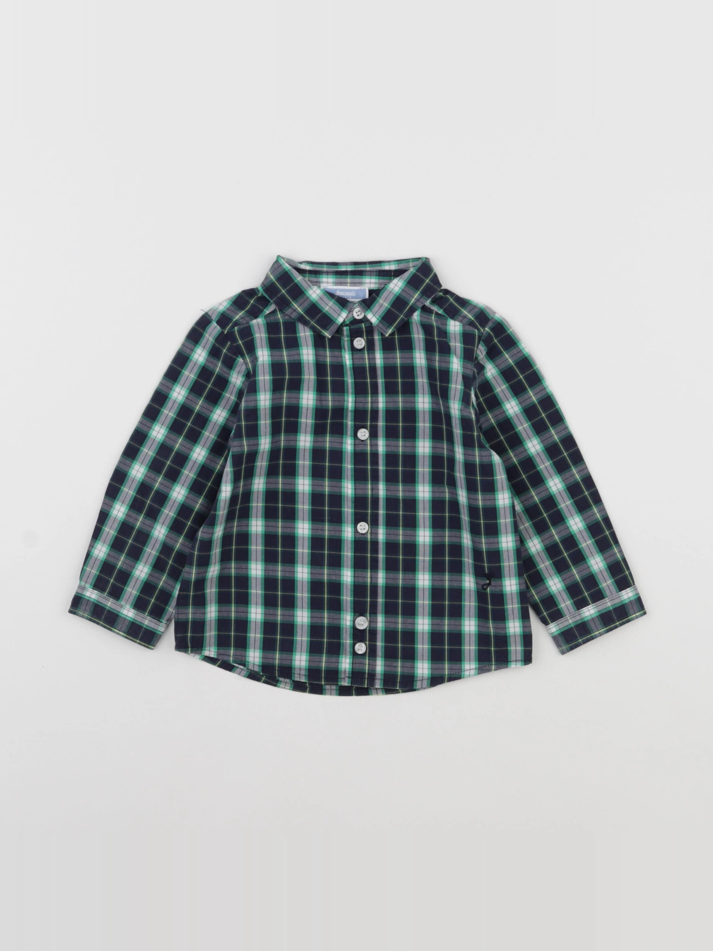 Jacadi - chemise vert - 12 mois