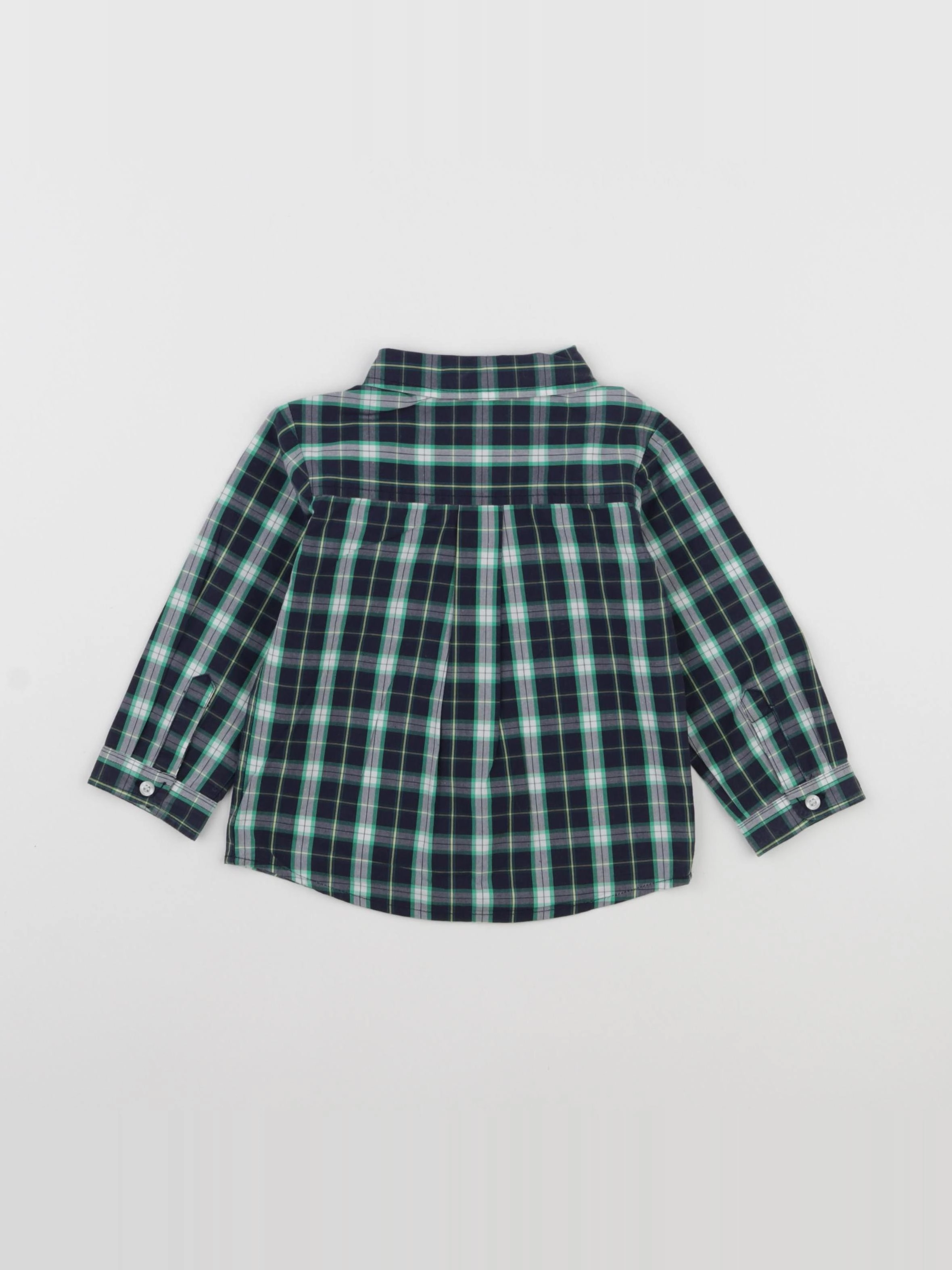 Jacadi - chemise vert - 12 mois