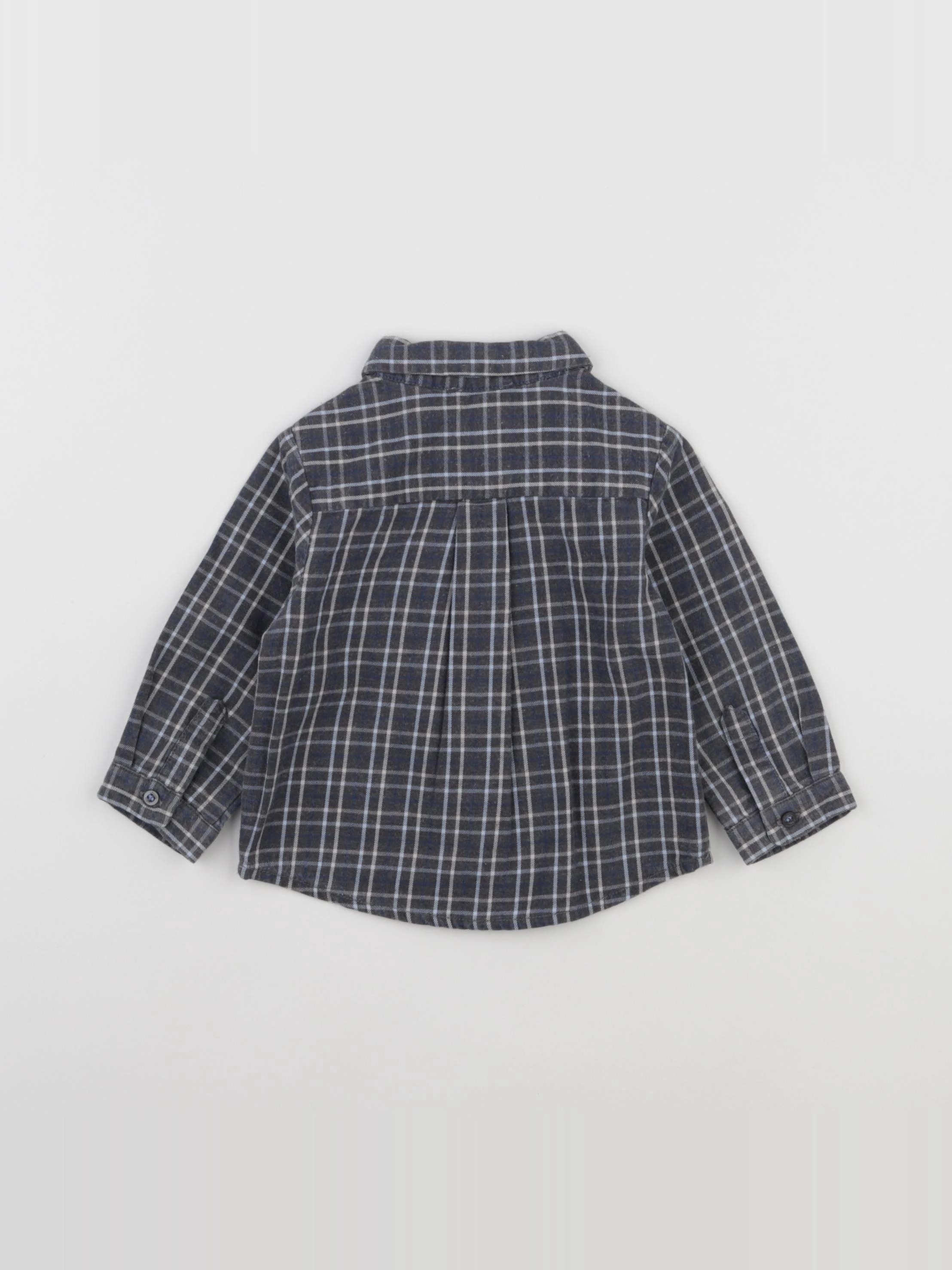 Jacadi - chemise gris - 12 mois