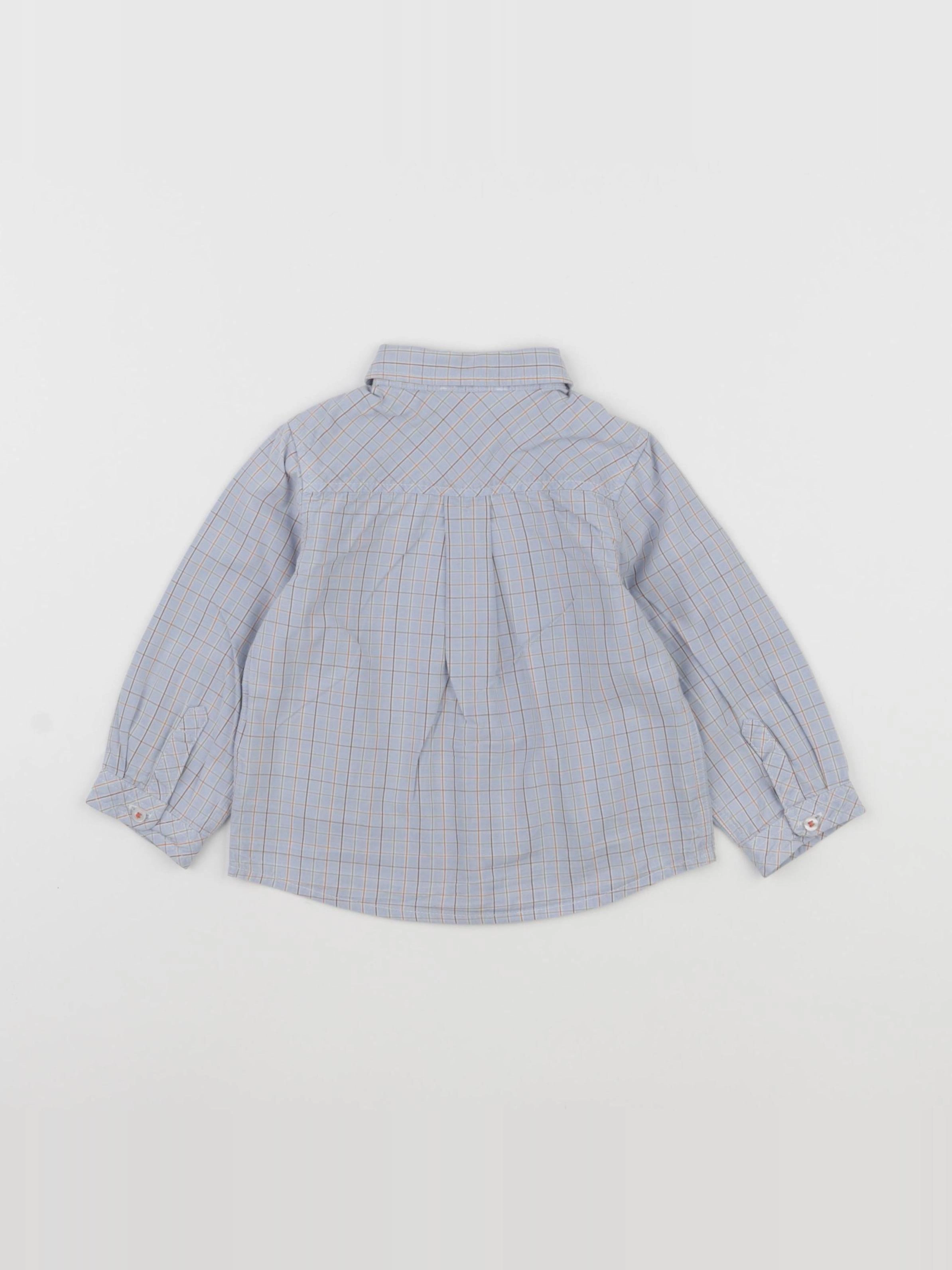 Jacadi - chemise bleu - 18 mois