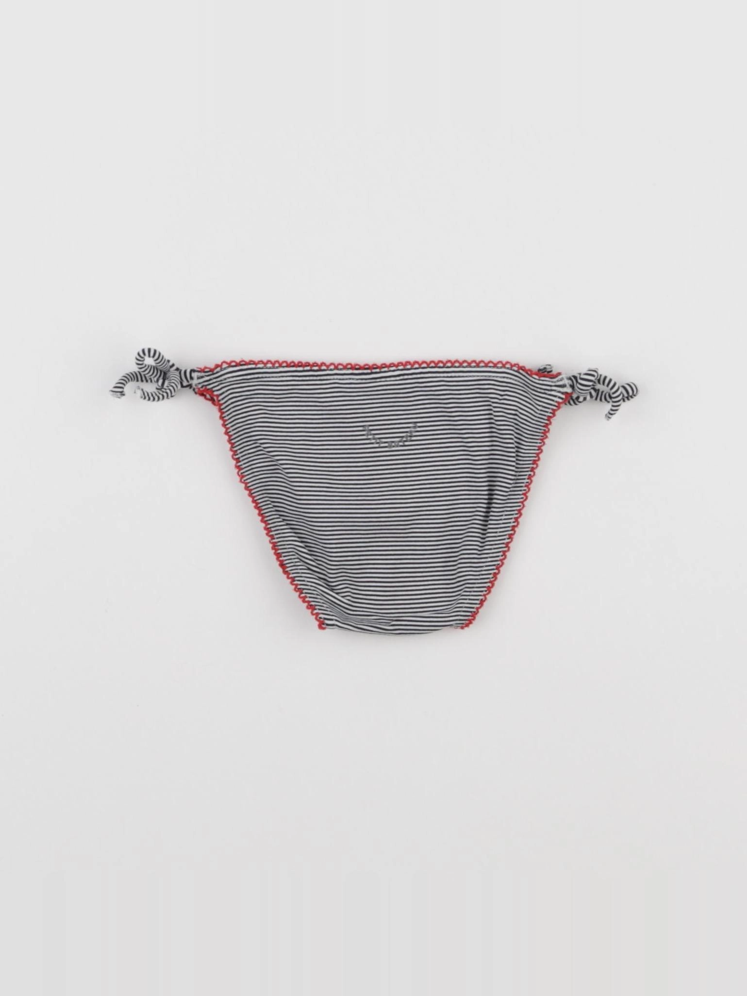 Petit Bateau - maillot de bain bleu, blanc - 12 mois