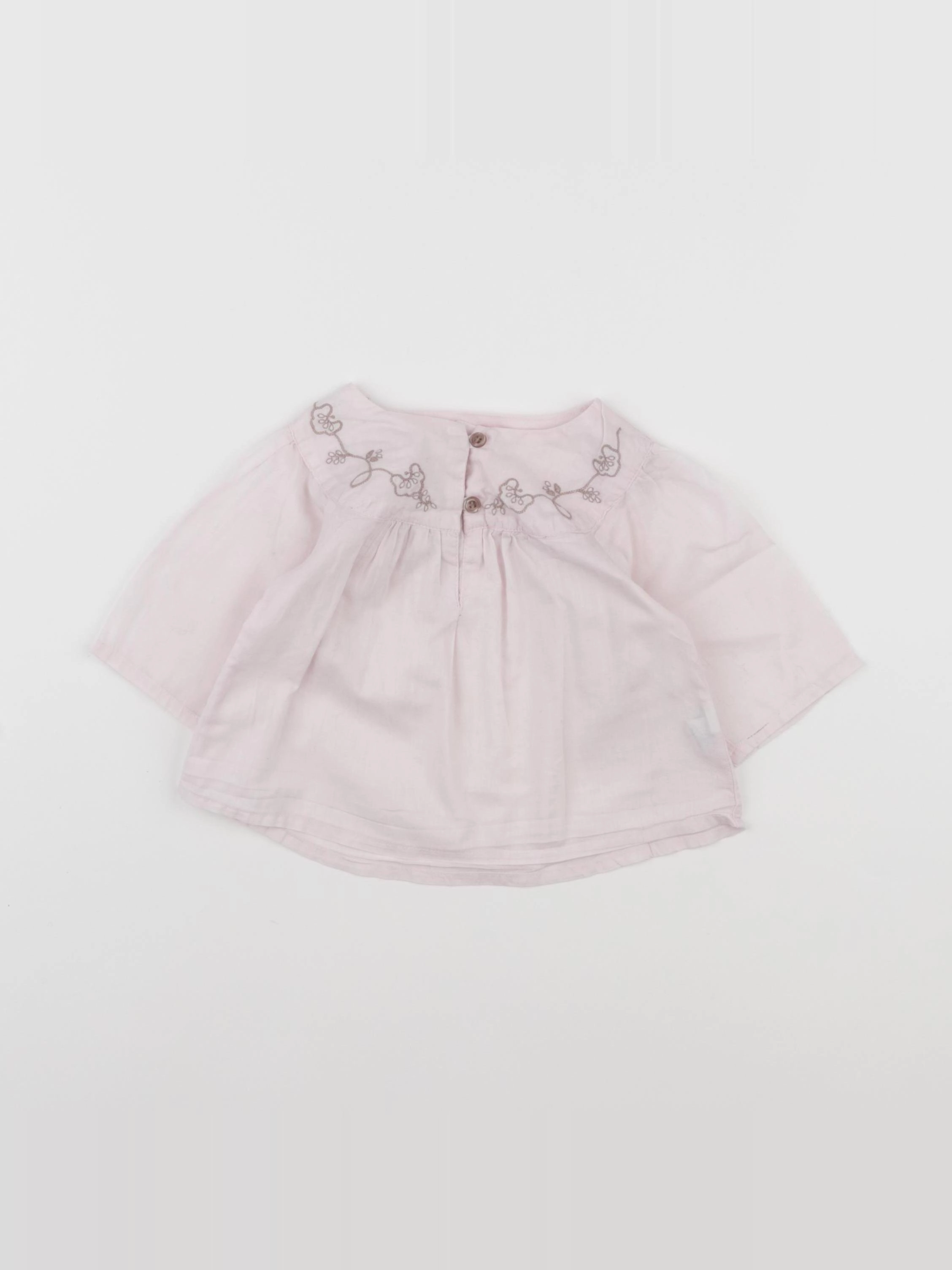 Natalys - blouse rose - 3 mois
