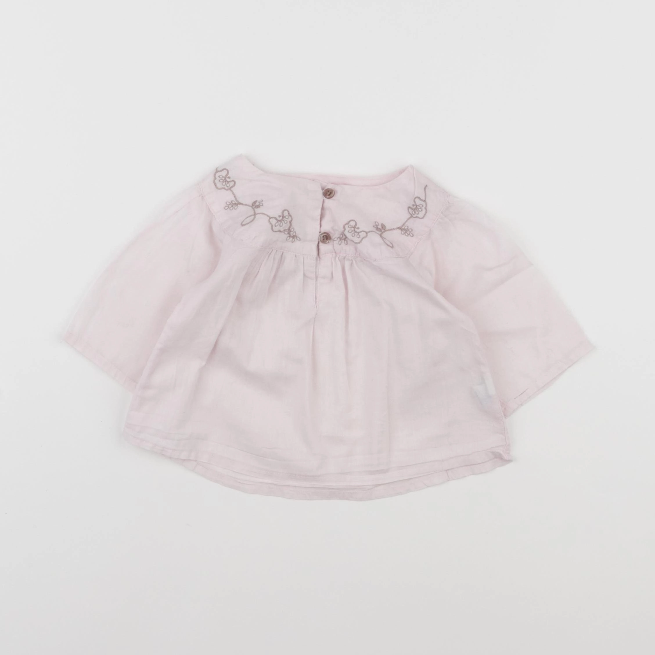 Natalys - blouse rose - 3 mois