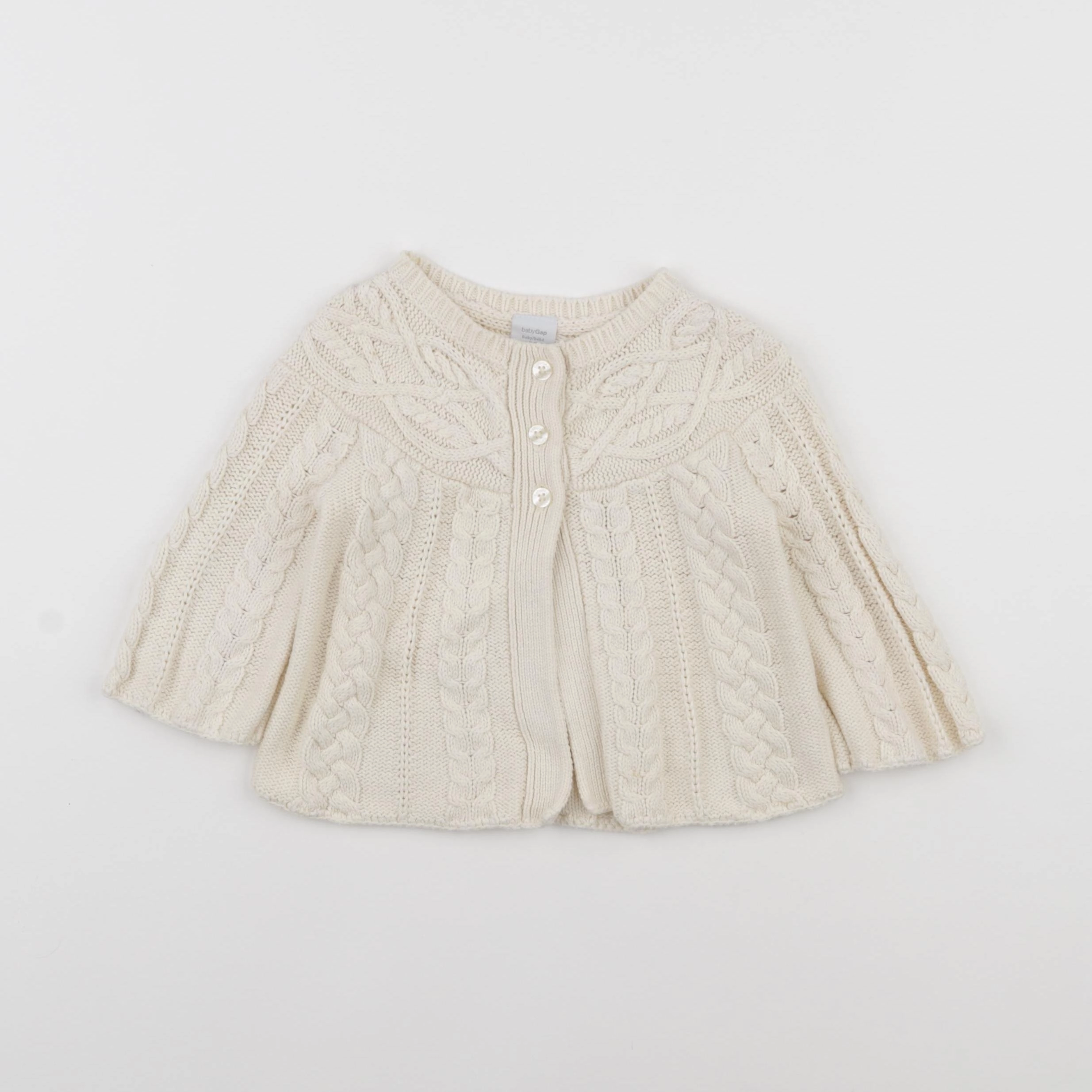 GAP - gilet beige - 12/18 mois