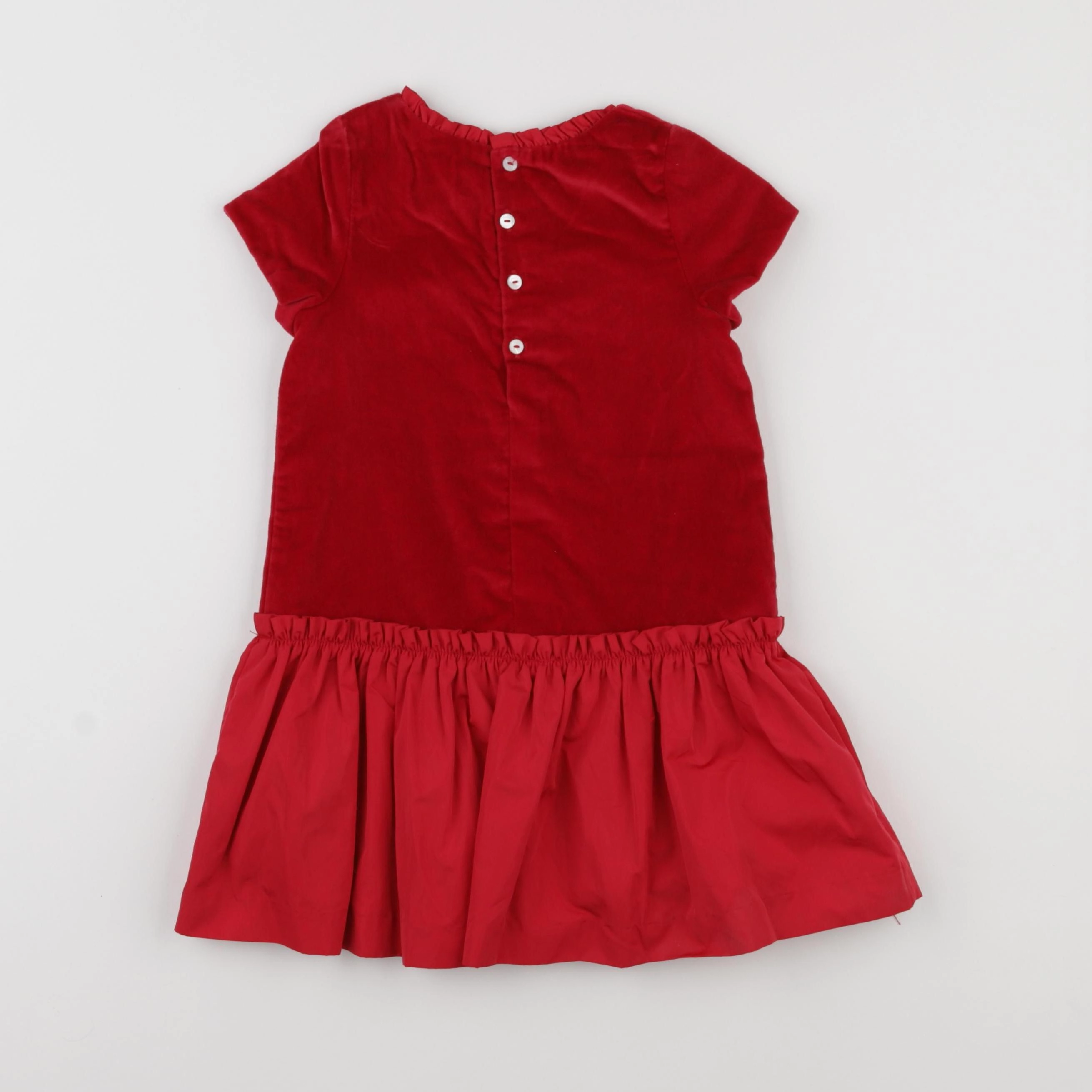 Jacadi - robe rouge - 3 ans