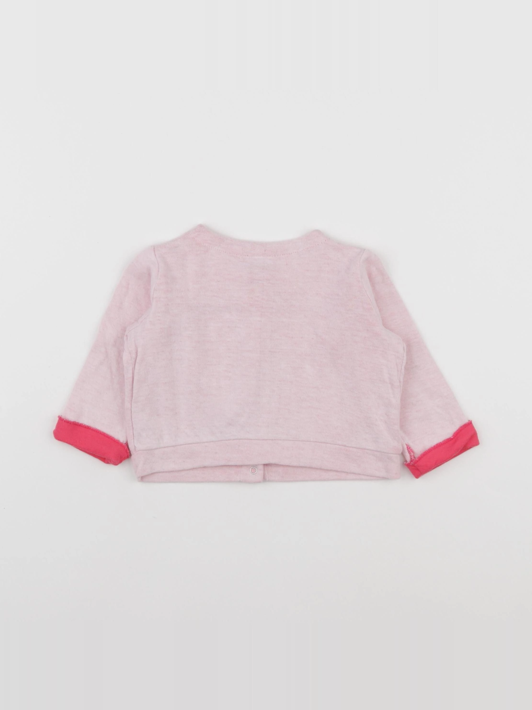 Petit Bateau - tee-shirt rose - 6 mois