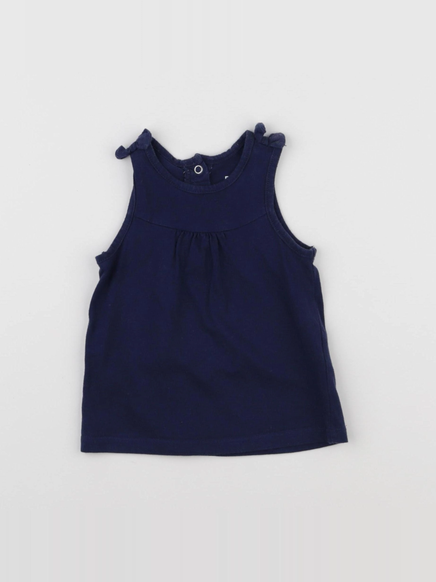 La Redoute - débardeur bleu - 12 mois