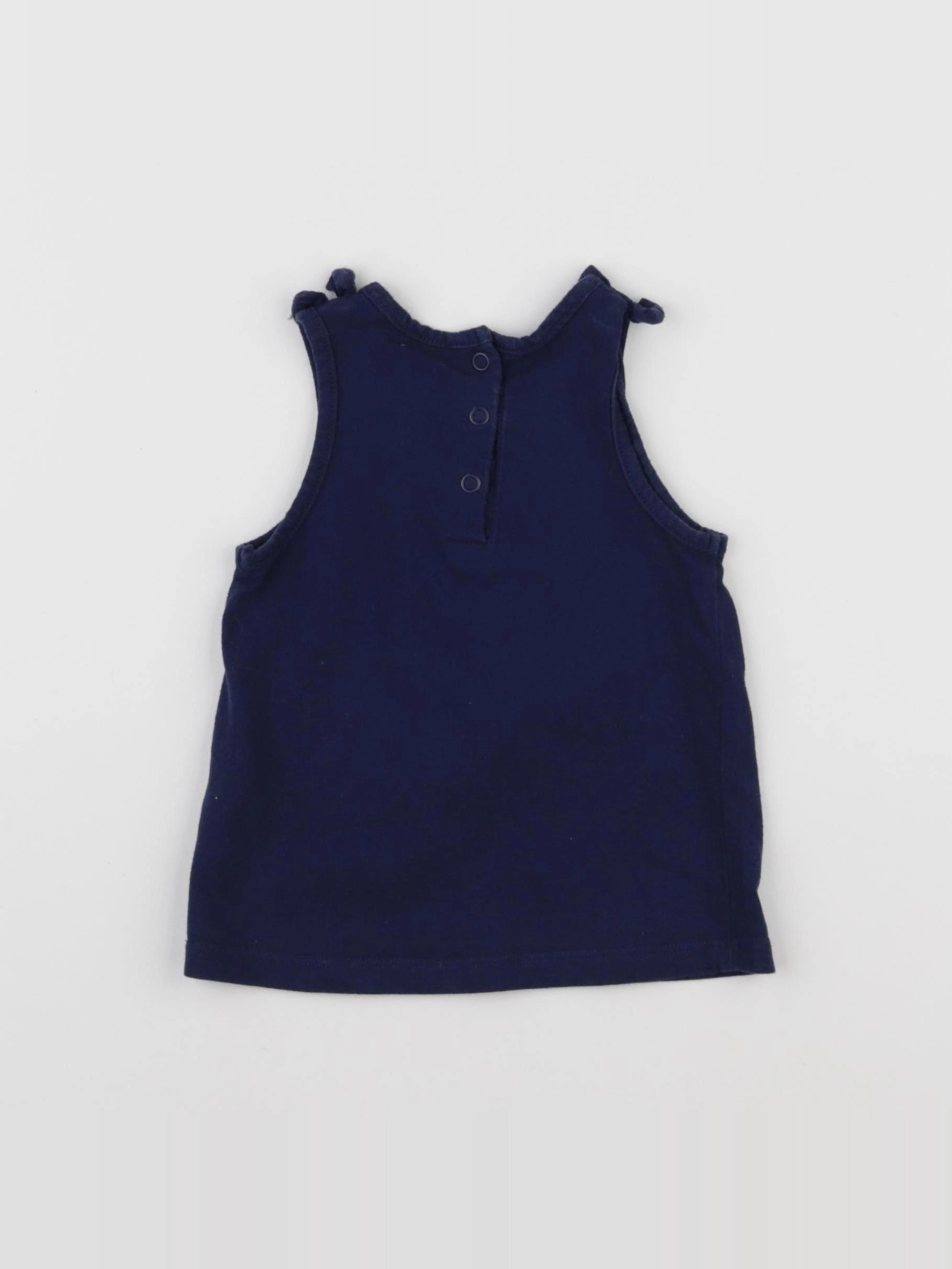 La Redoute - débardeur bleu - 12 mois