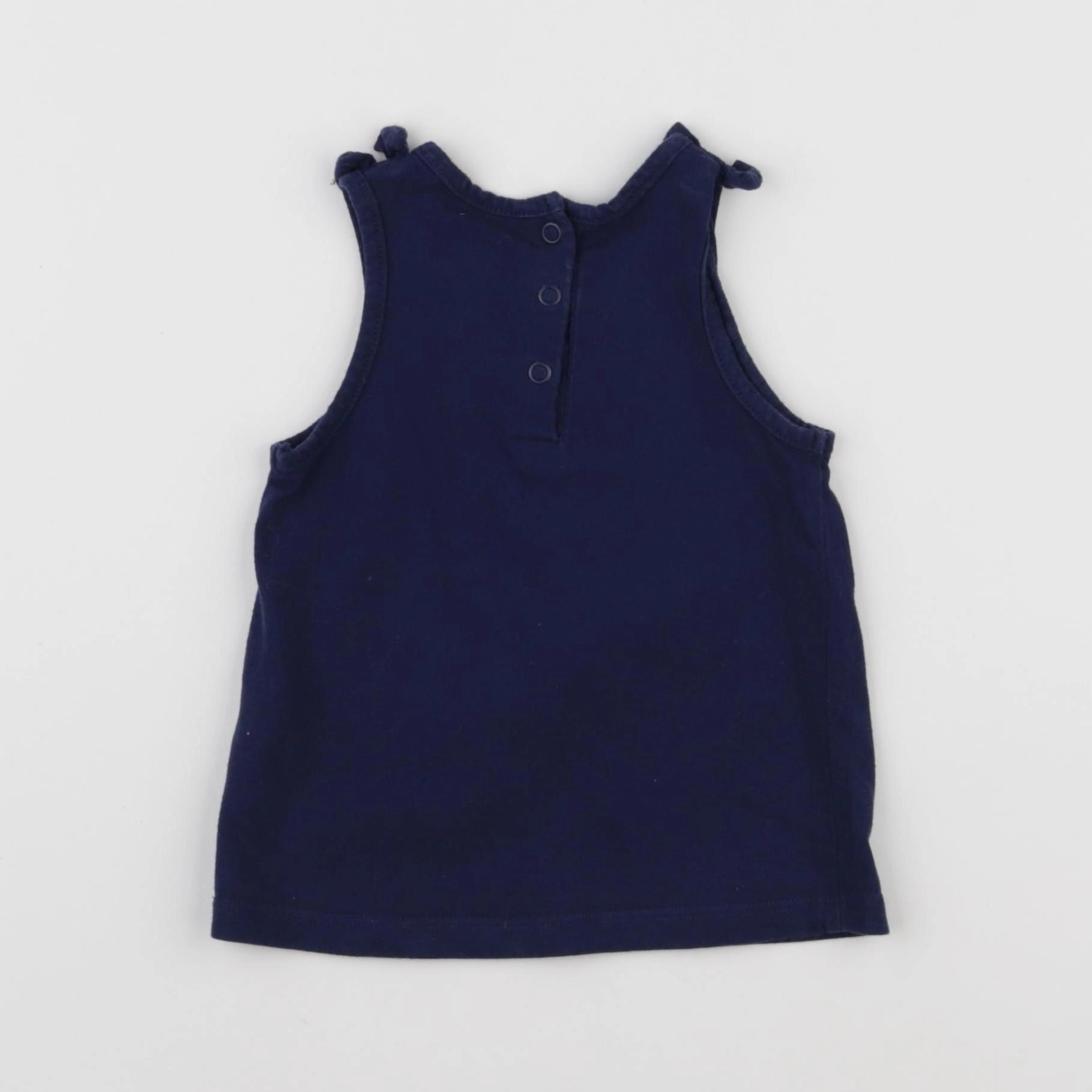 La Redoute - débardeur bleu - 12 mois