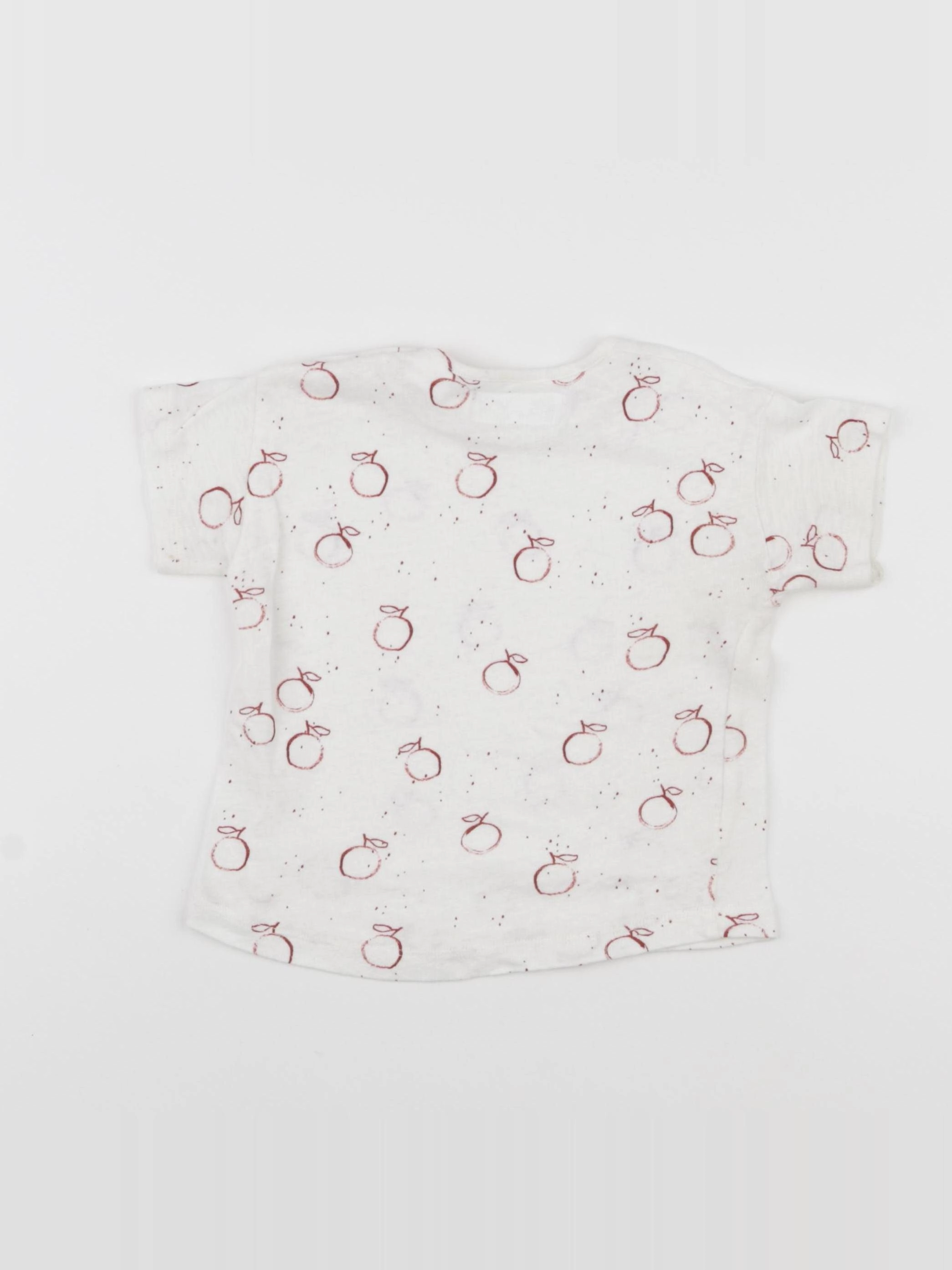 Zara - tee-shirt blanc - 12/18 mois