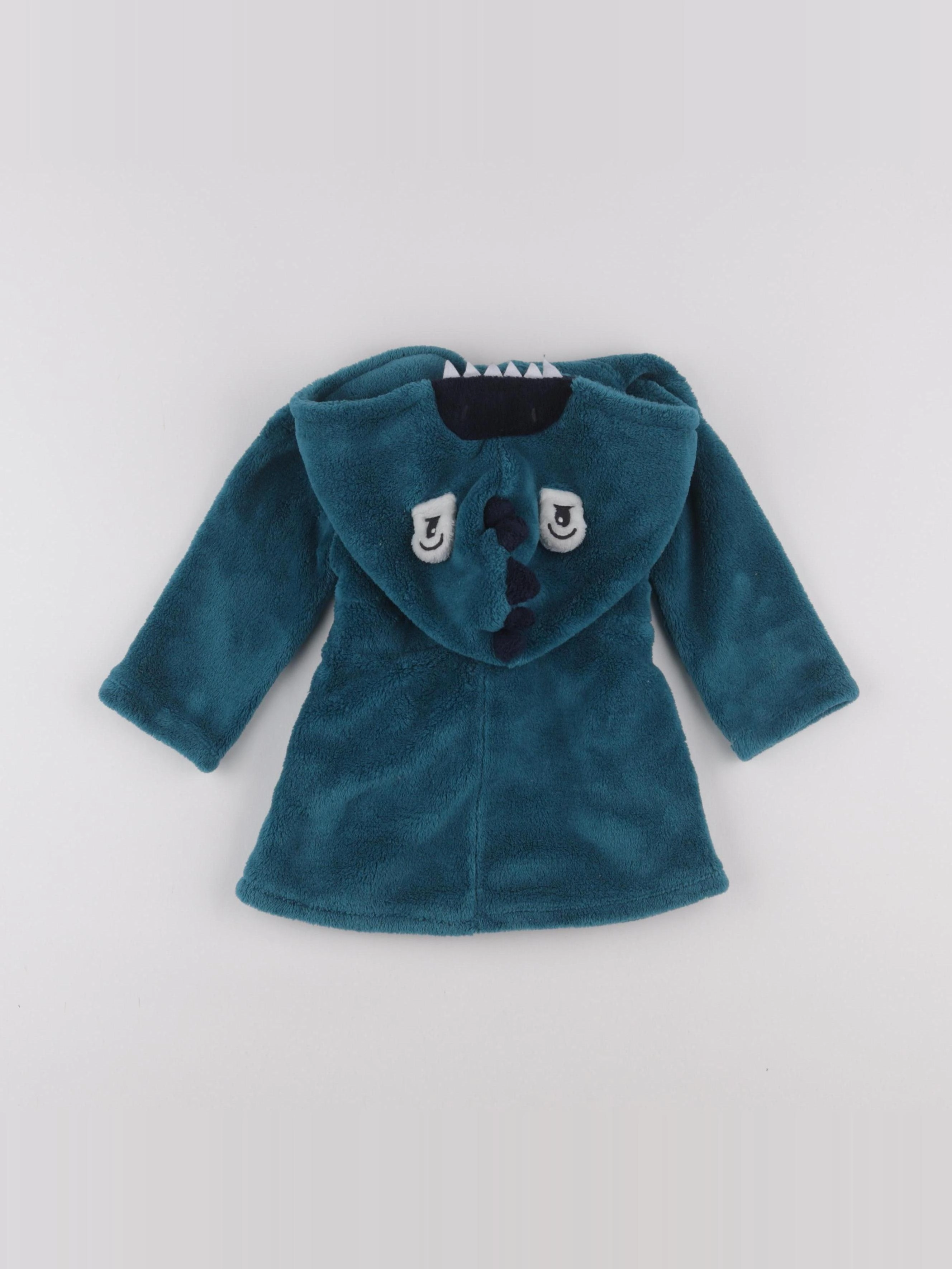 Vertbaudet - robe de chambre vert - 2 ans