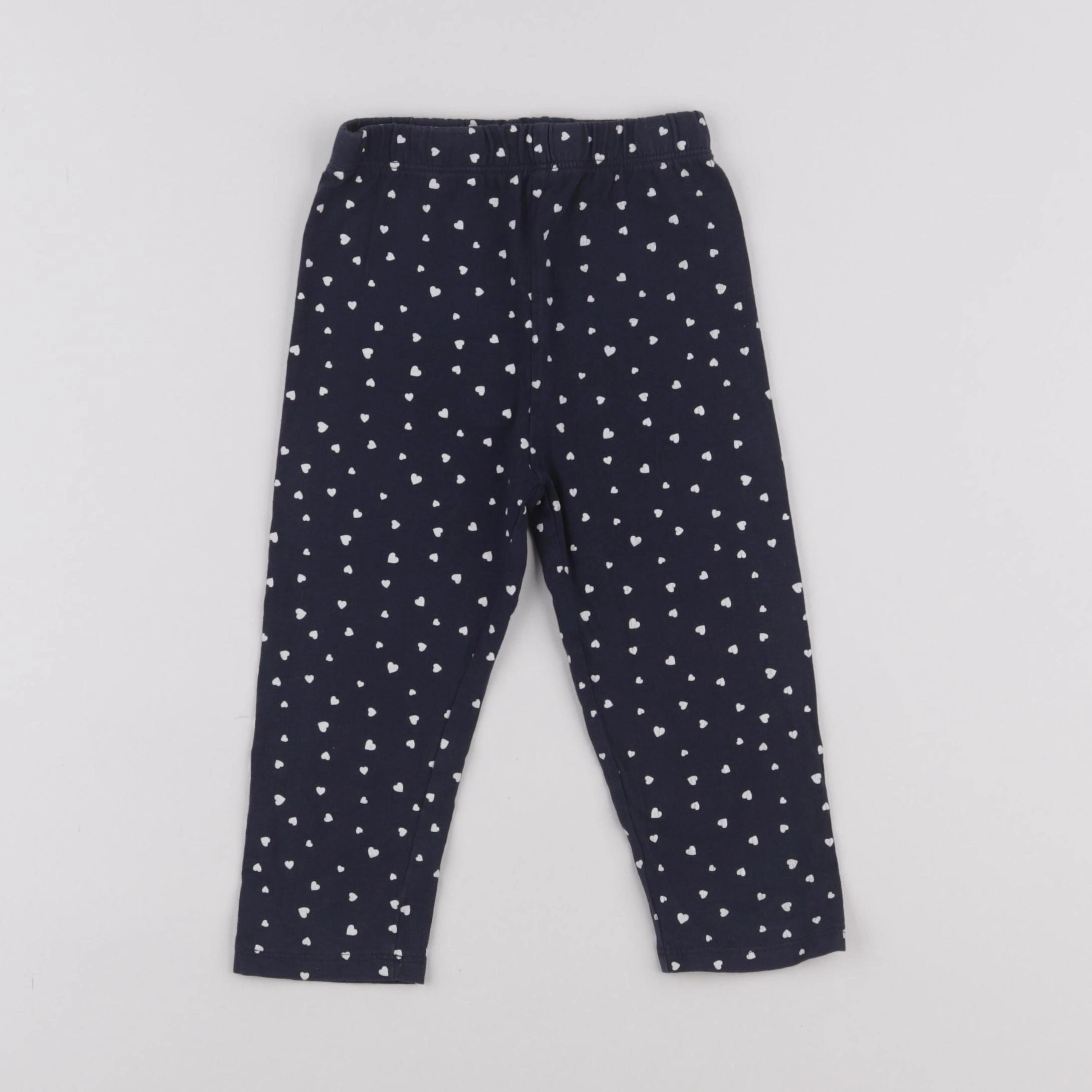 Vertbaudet - legging court bleu - 5 ans