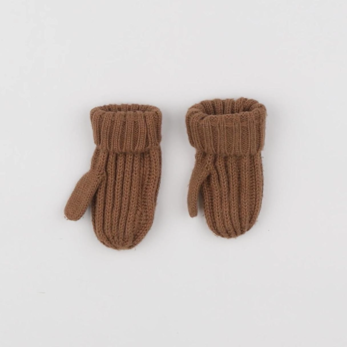 Zara - moufles marron - 12 mois à 2 ans