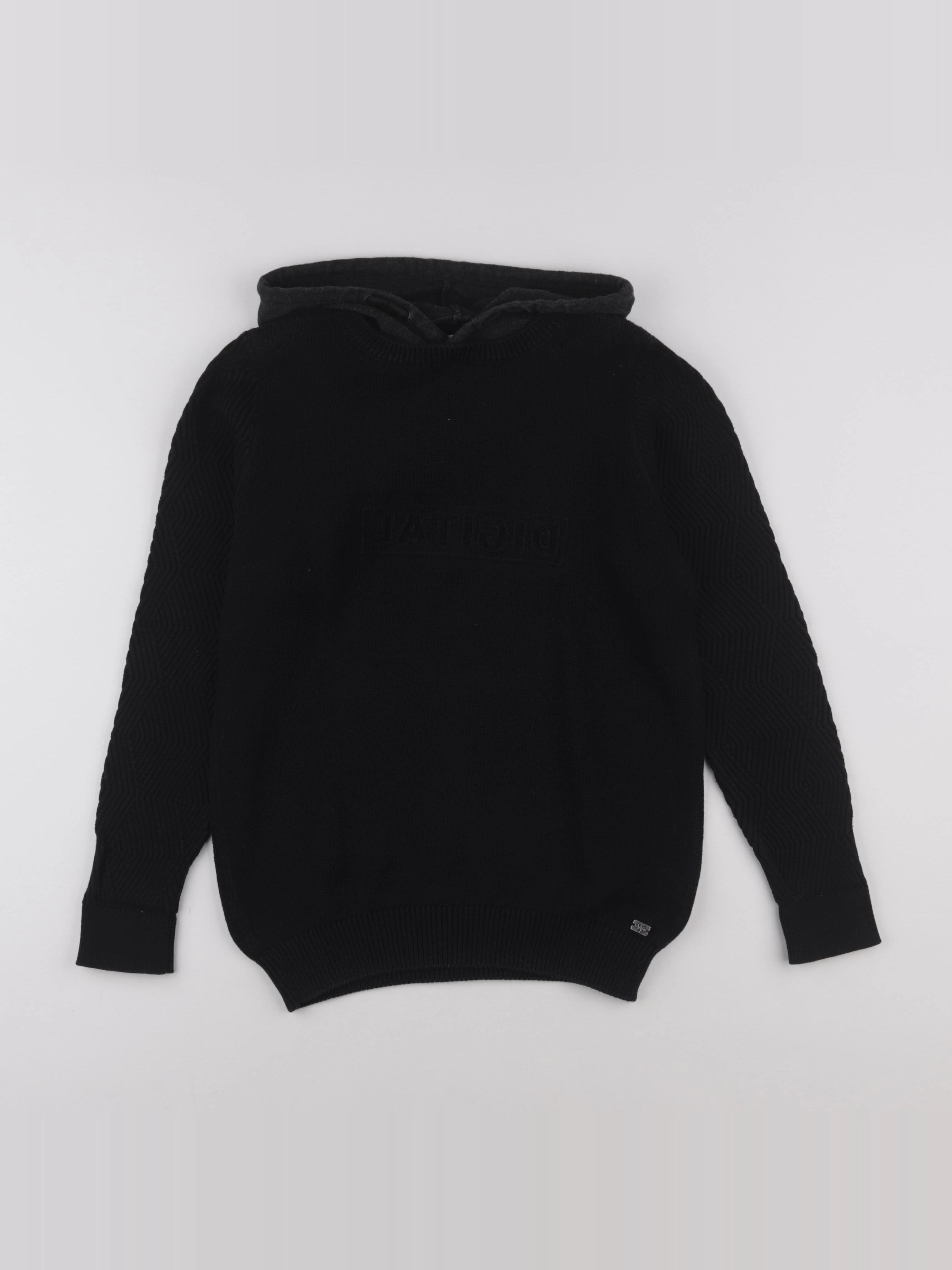 IKKS - pull noir - 12 ans